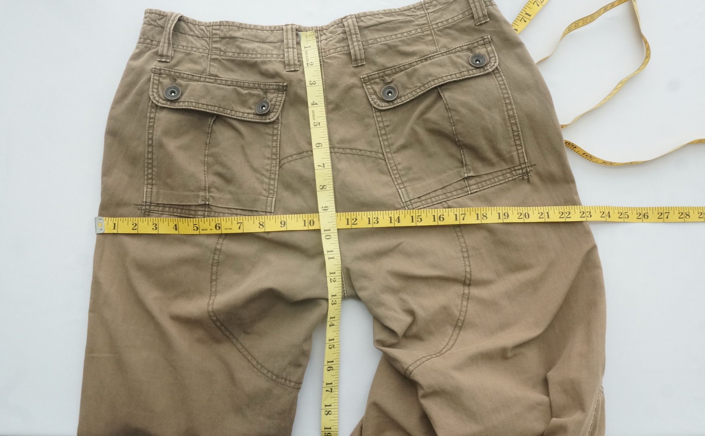 Japanese Brand Vtg! IKKA Japan Worn Out Faded Cargo Pants Size US 36 / EU 52 - 15 Thumbnail