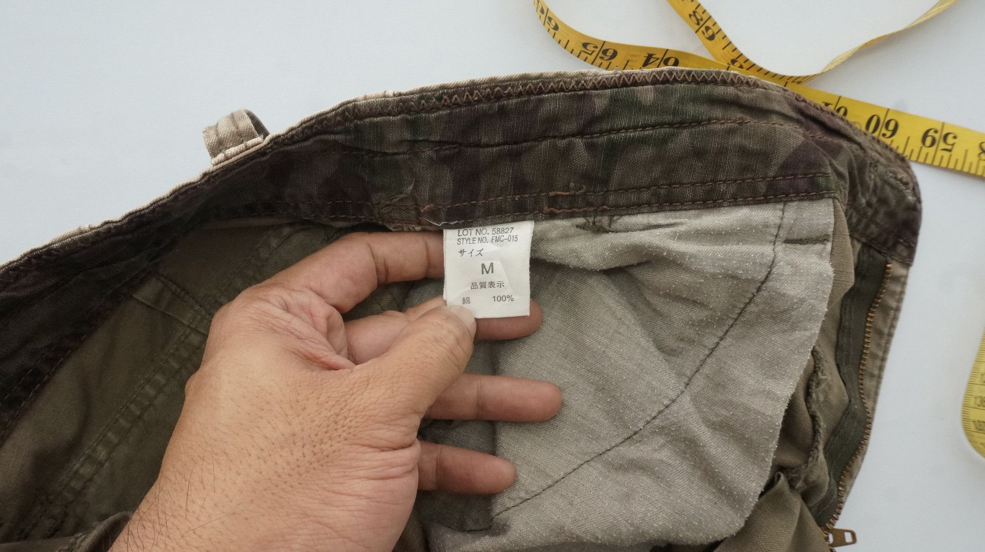 Japanese Brand Vtg! IKKA Japan Worn Out Faded Cargo Pants Size US 36 / EU 52 - 19 Thumbnail