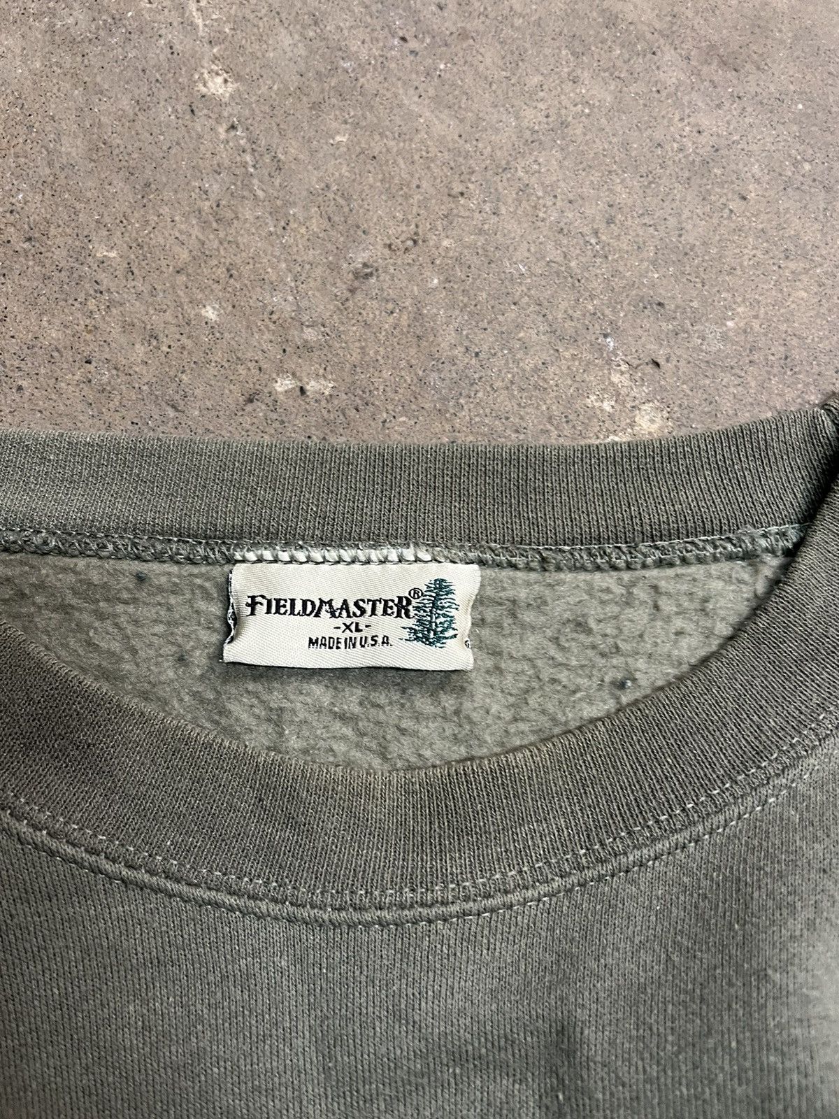 Vintage Vintage 90's Made in USA FieldMaster Eagle Crewneck Size US XL / EU 56 / 4 - 4 Thumbnail