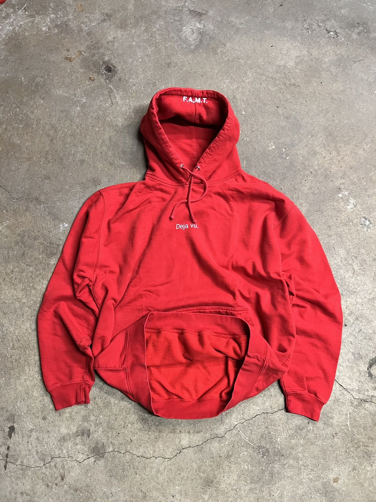 Fuck Art, Make Tees × Vintage Vintage Fuck Art Make Tees "Deja Vu" Hoodie Size US L / EU 52-54 / 3 - 2 Thumbnail