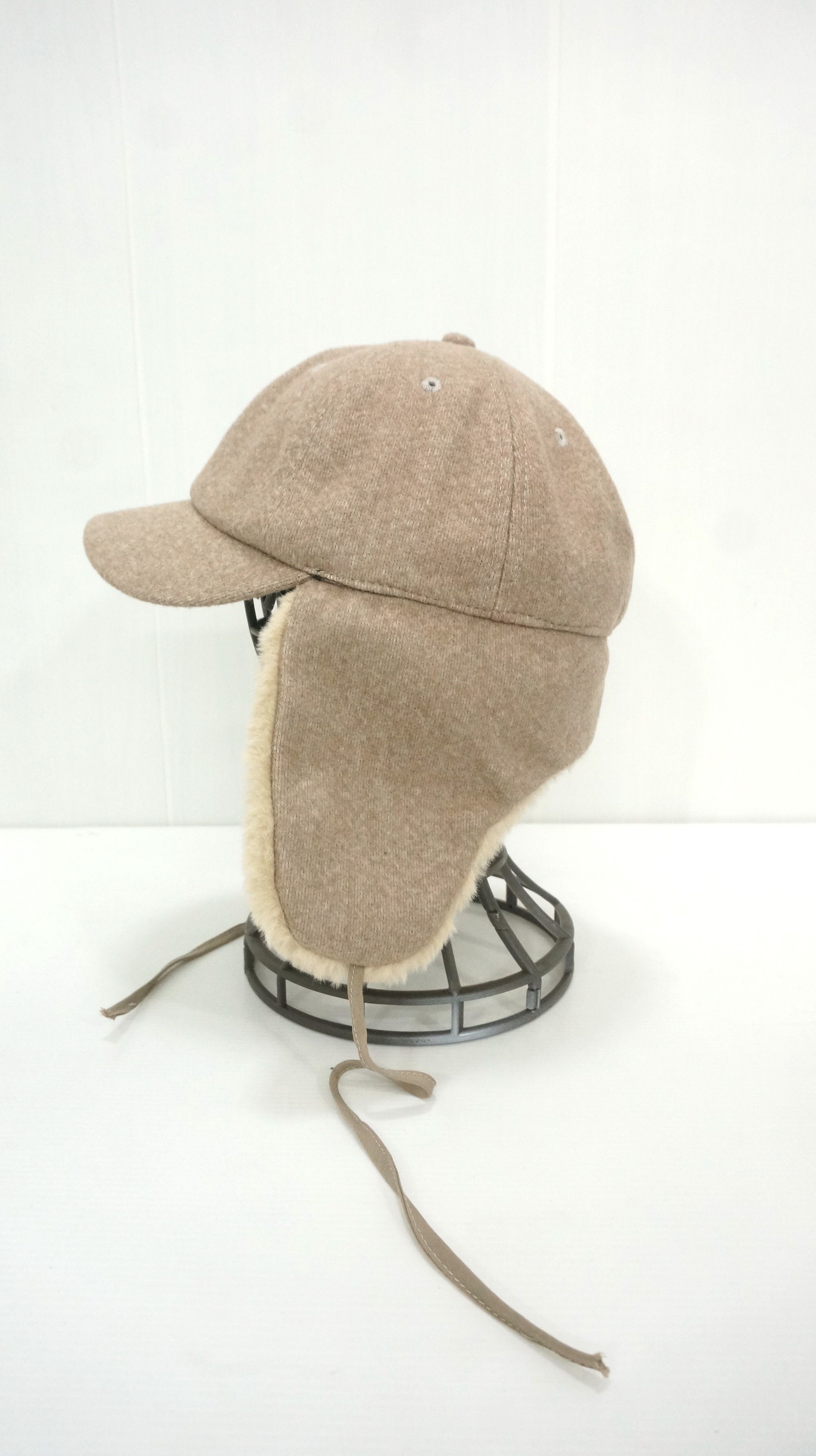 Japanese Brand 🔥Japanese Light Brown Earflap cap Size ONE SIZE - 3 Thumbnail