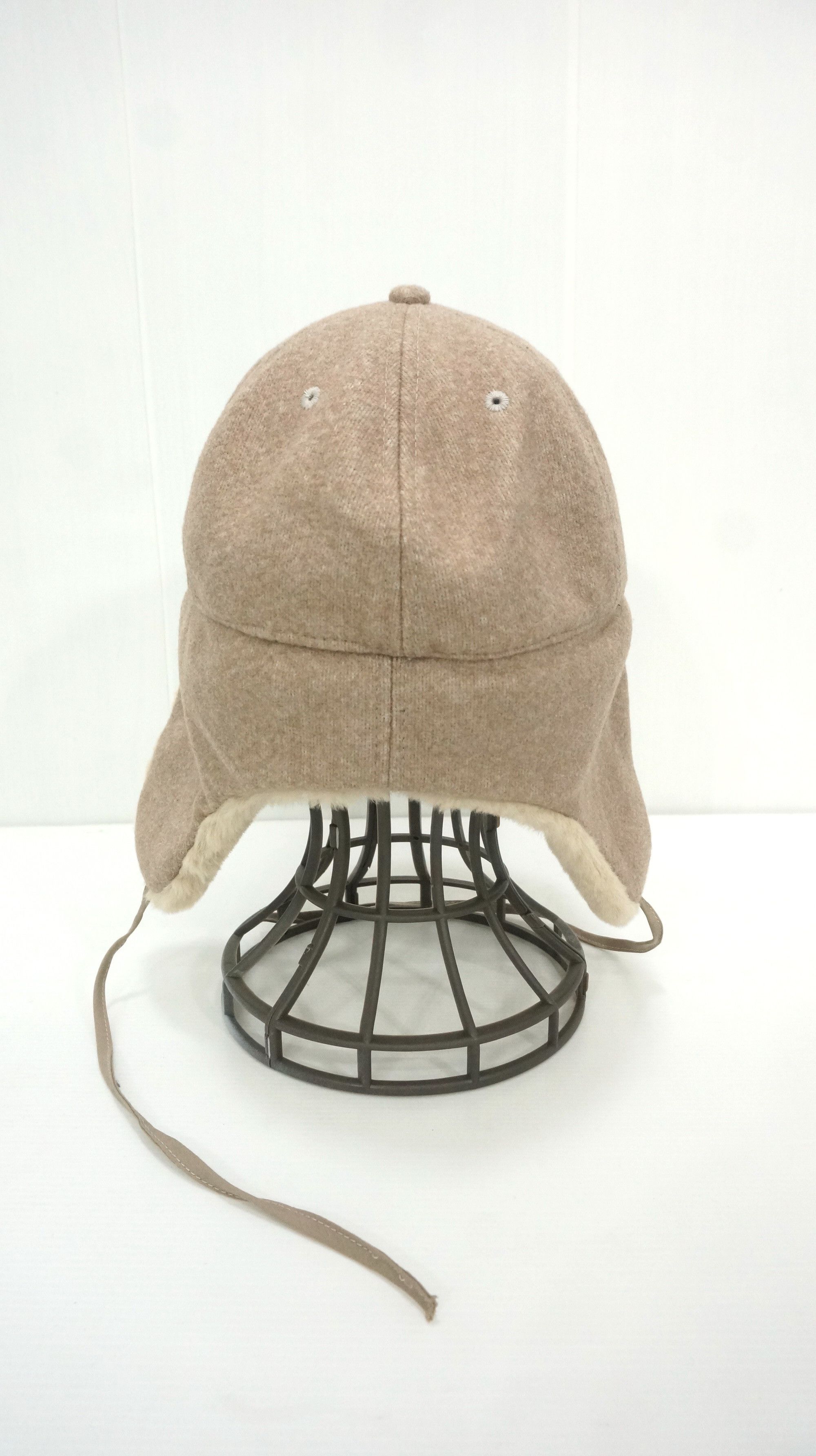 Japanese Brand 🔥Japanese Light Brown Earflap cap Size ONE SIZE - 4 Thumbnail
