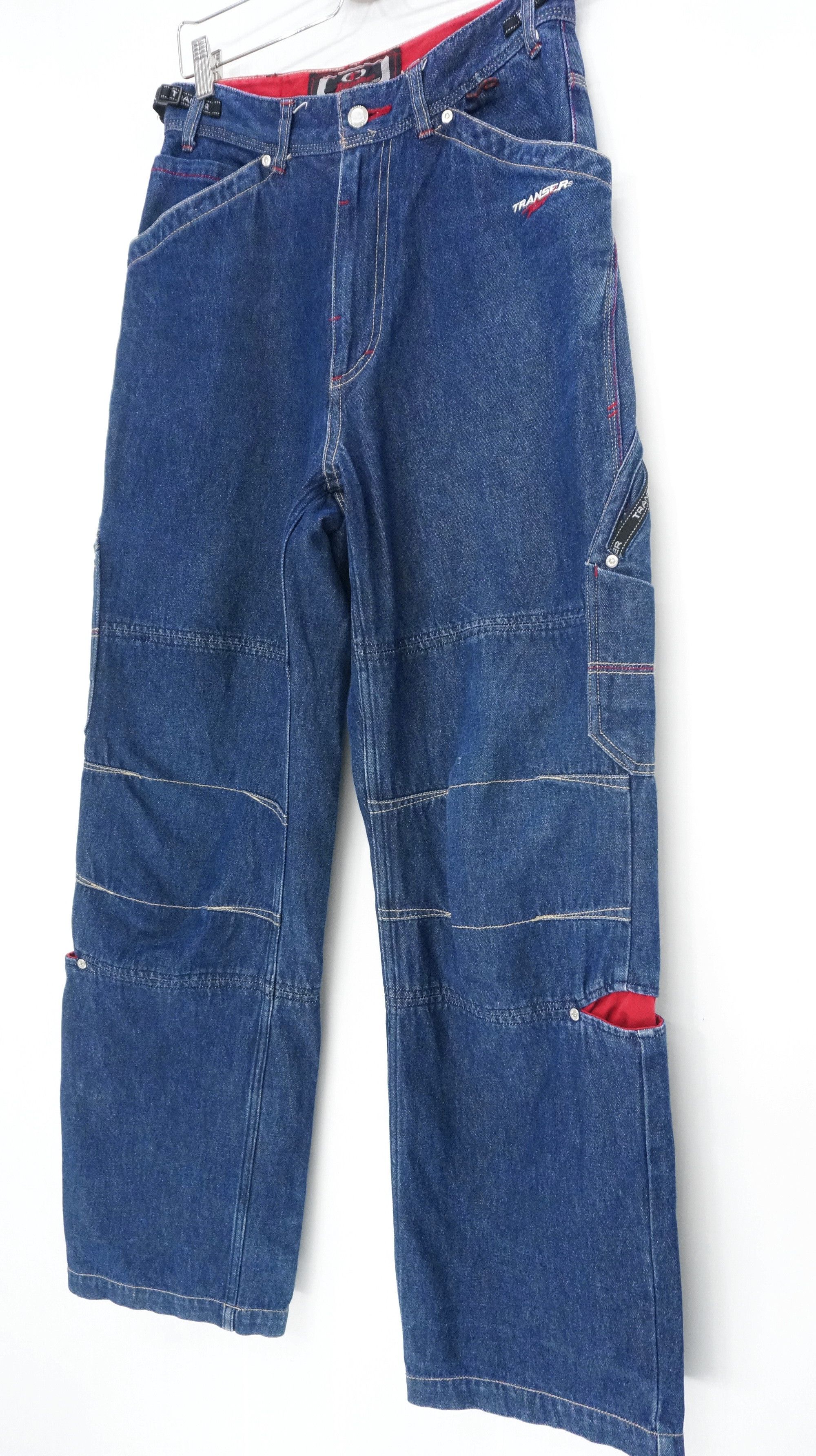 Fubu Rare 🔥 TRANSER 90s Muiltipocket Pants Size US 29 - 5 Thumbnail