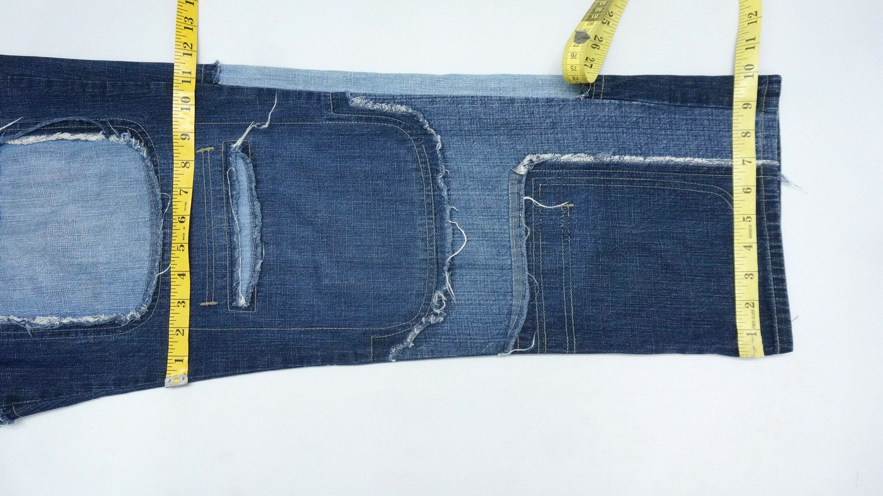 Phat Farm Dope 🔥 PHAT FARM 🔥 Baggy Patchwork Jeans Size US 36 / EU 52 - 18 Thumbnail