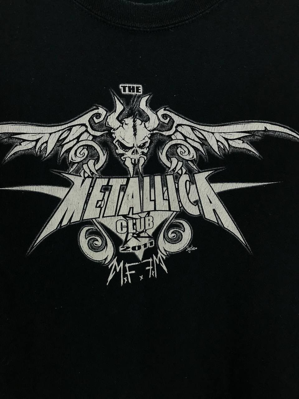Band Tees Metallica 2011 vintage rock band tee Size US XL / EU 56 / 4 - 4 Thumbnail