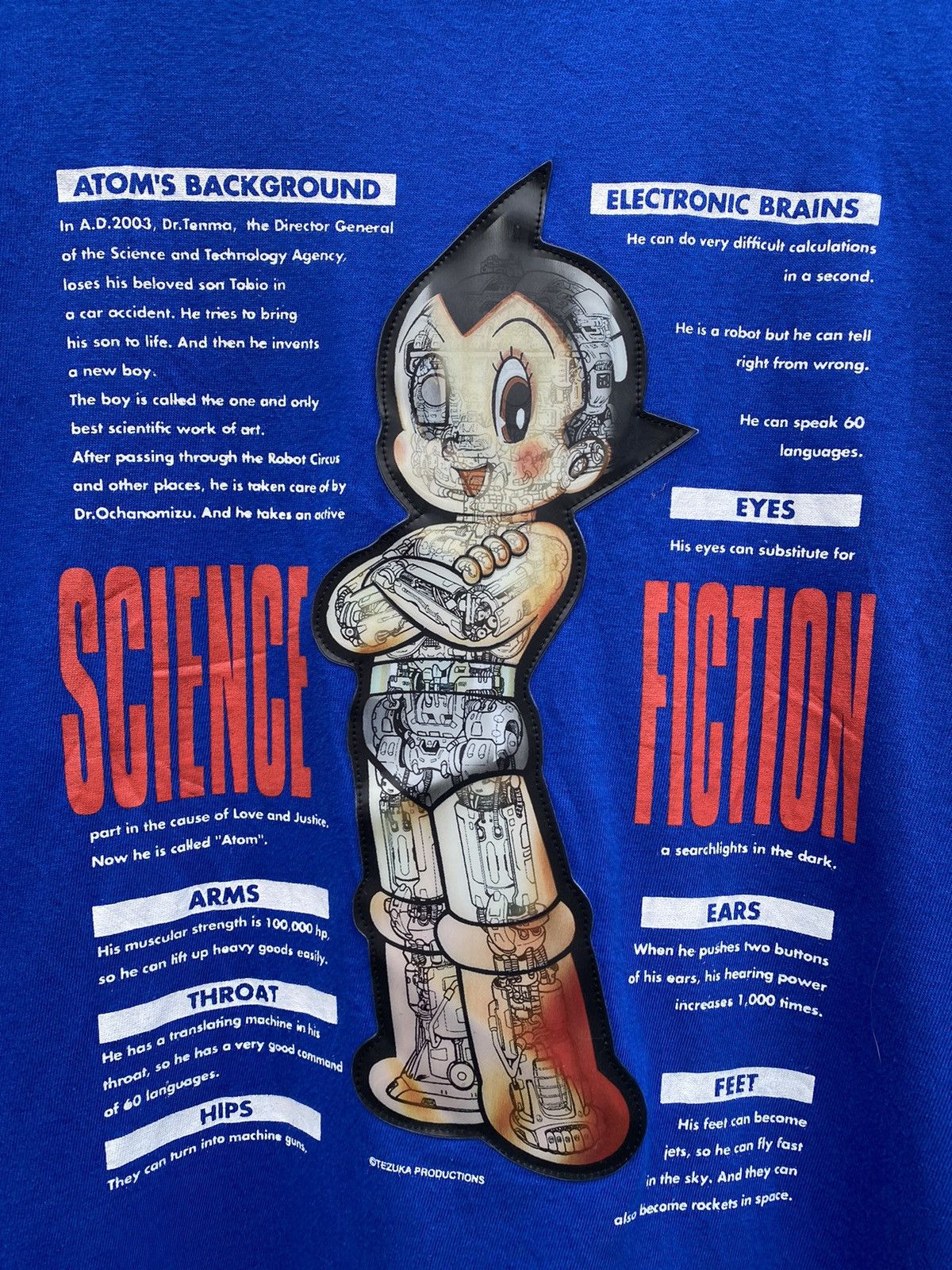 Cartoon Network ASTROBOY Hologram printed 3D tezuka t shirt Size L/Xl Size US L / EU 52-54 / 3 - 1 Thumbnail