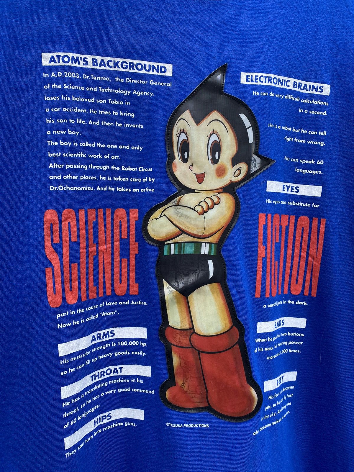 Cartoon Network ASTROBOY Hologram printed 3D tezuka t shirt Size L/Xl Size US L / EU 52-54 / 3 - 3 Thumbnail