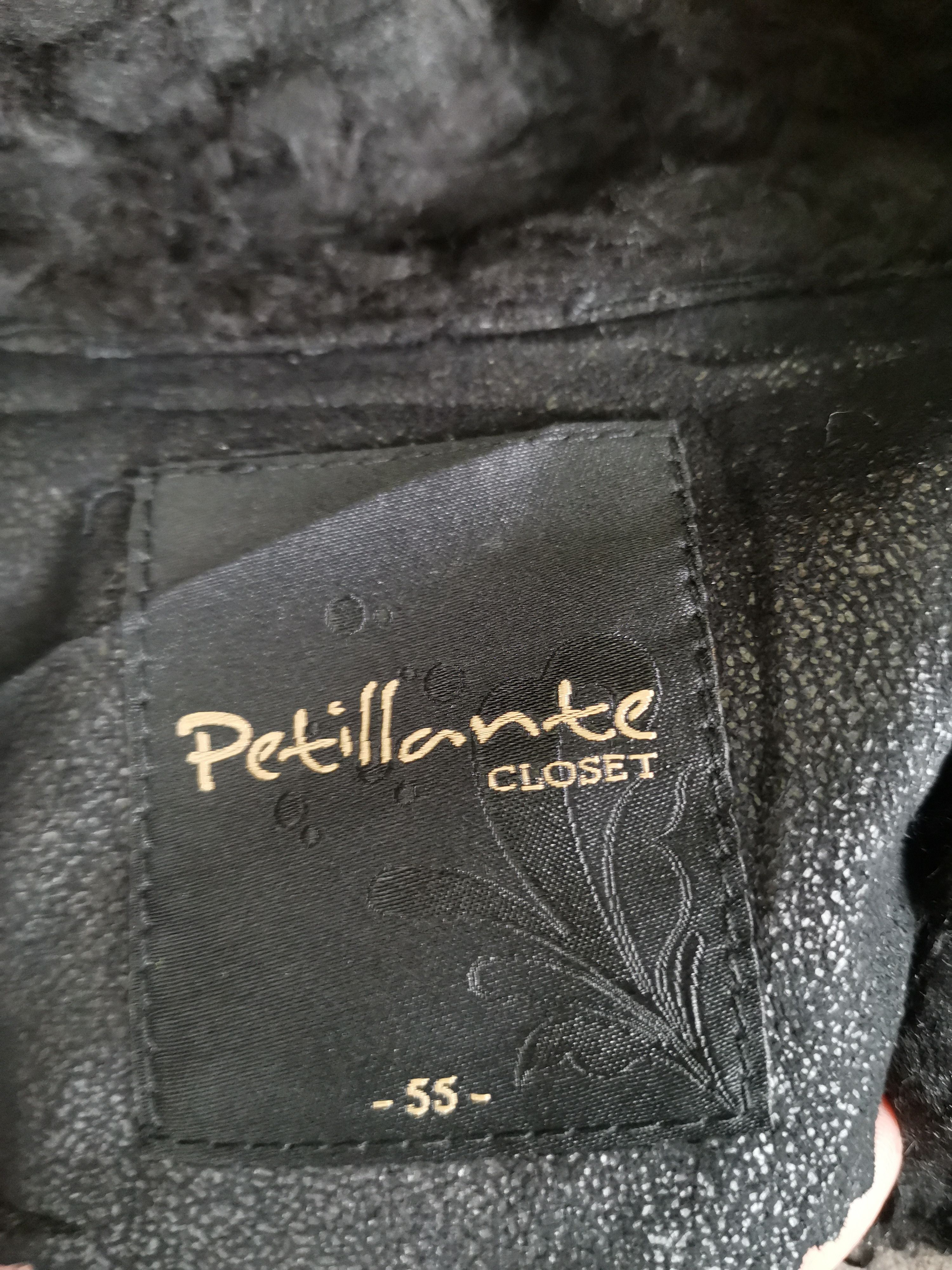 Japanese Brand × Vintage Japanese Brand Petillante Closet Fur Collar Long Jacket Size XS / US 0-2 / IT 36-38 - 4 Thumbnail