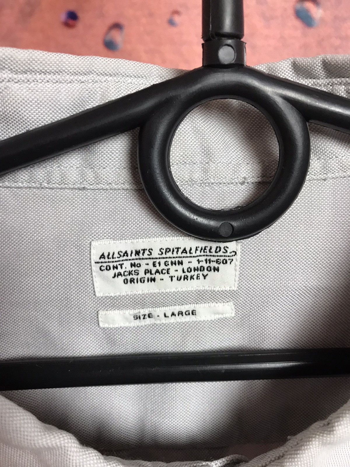 Allsaints Allsaints luxury streetwear shirt Size US L / EU 52-54 / 3 - 4 Thumbnail