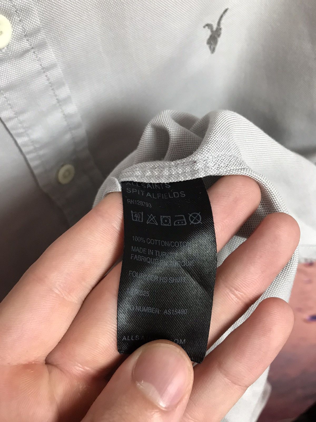 Allsaints Allsaints luxury streetwear shirt Size US L / EU 52-54 / 3 - 5 Thumbnail