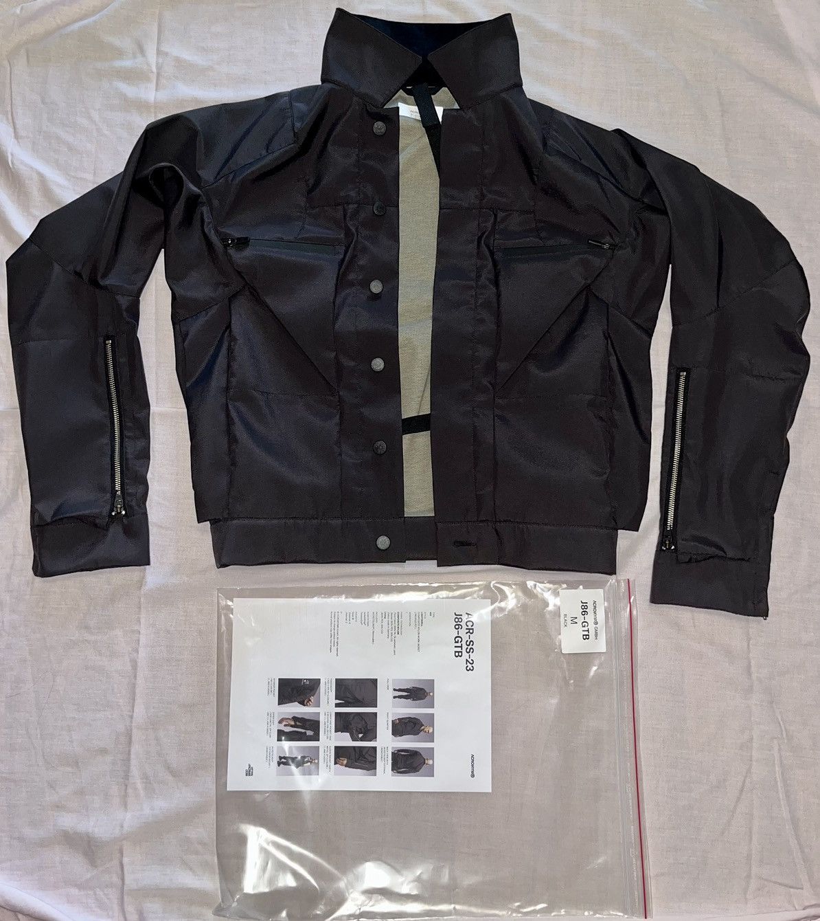 Acronym Acronym J86-GTB Black M Medium SS-23 | Grailed