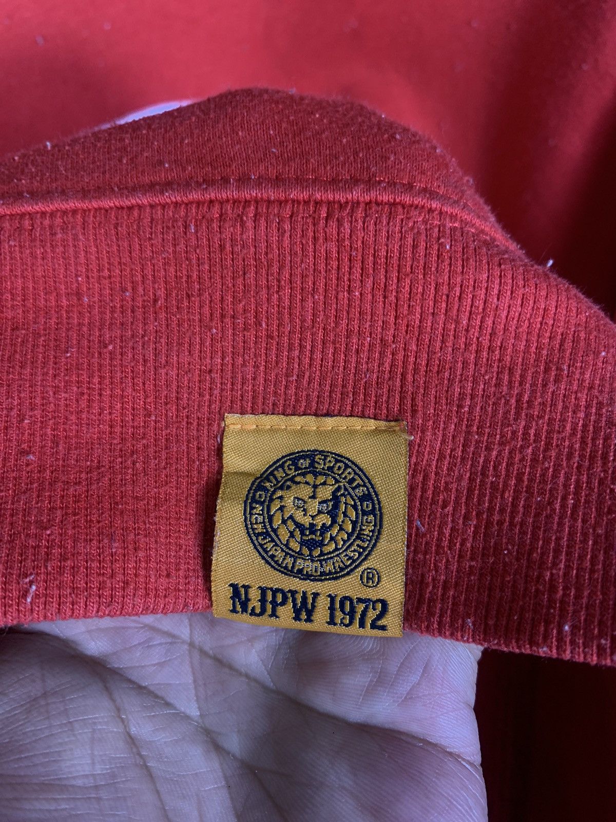 Japanese Brand Vintage Japanese Brand NJPW1972 Crewneck Sweatshirt Size US L / EU 52-54 / 3 - 3 Thumbnail