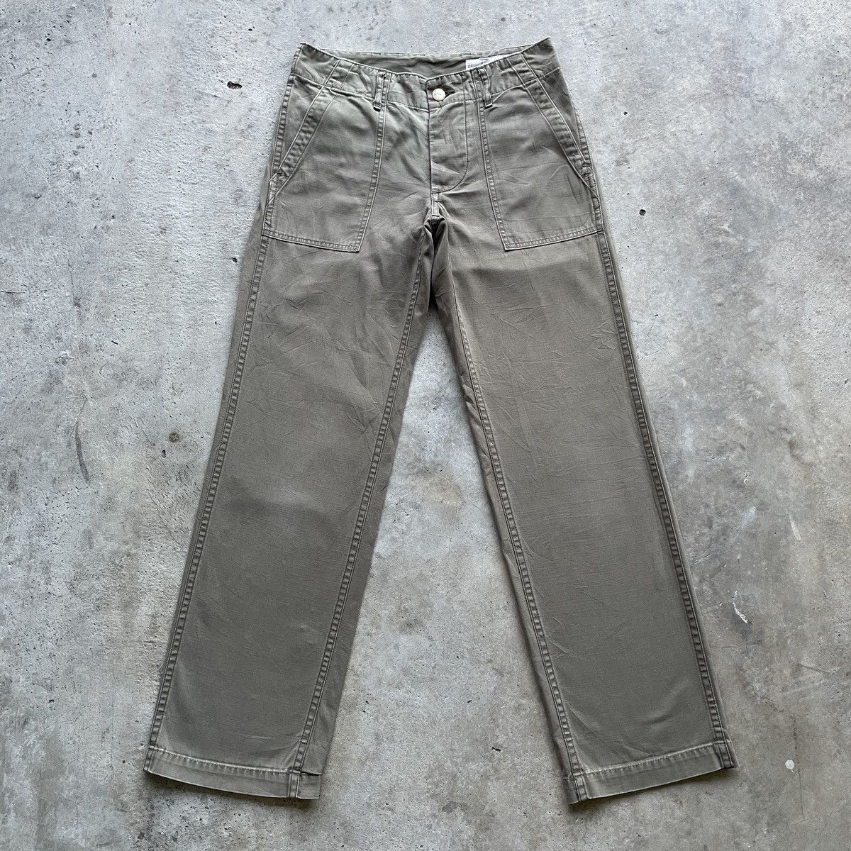 Japanese Brand Vintage Americana Made In Japan Trousers Casual Pants Faded Size US 27 - 1 Thumbnail