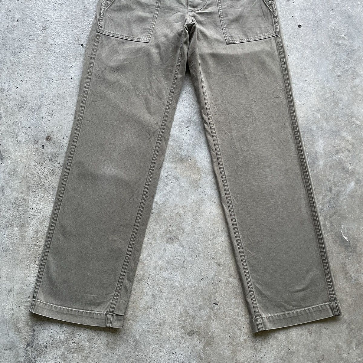 Japanese Brand Vintage Americana Made In Japan Trousers Casual Pants Faded Size US 27 - 4 Thumbnail