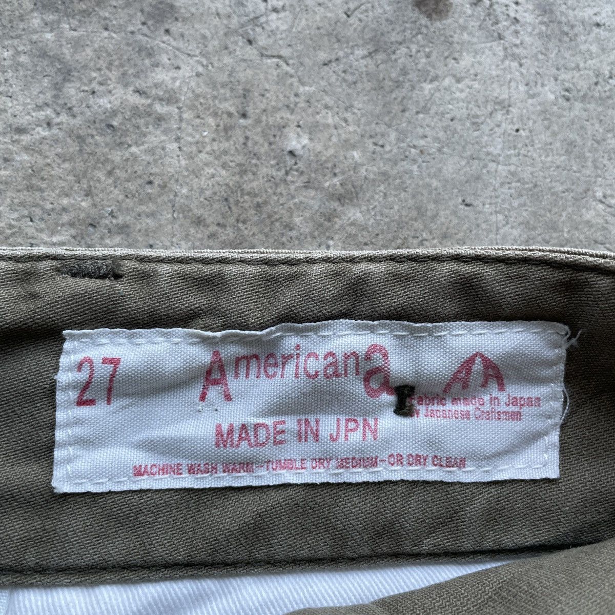 Japanese Brand Vintage Americana Made In Japan Trousers Casual Pants Faded Size US 27 - 6 Thumbnail
