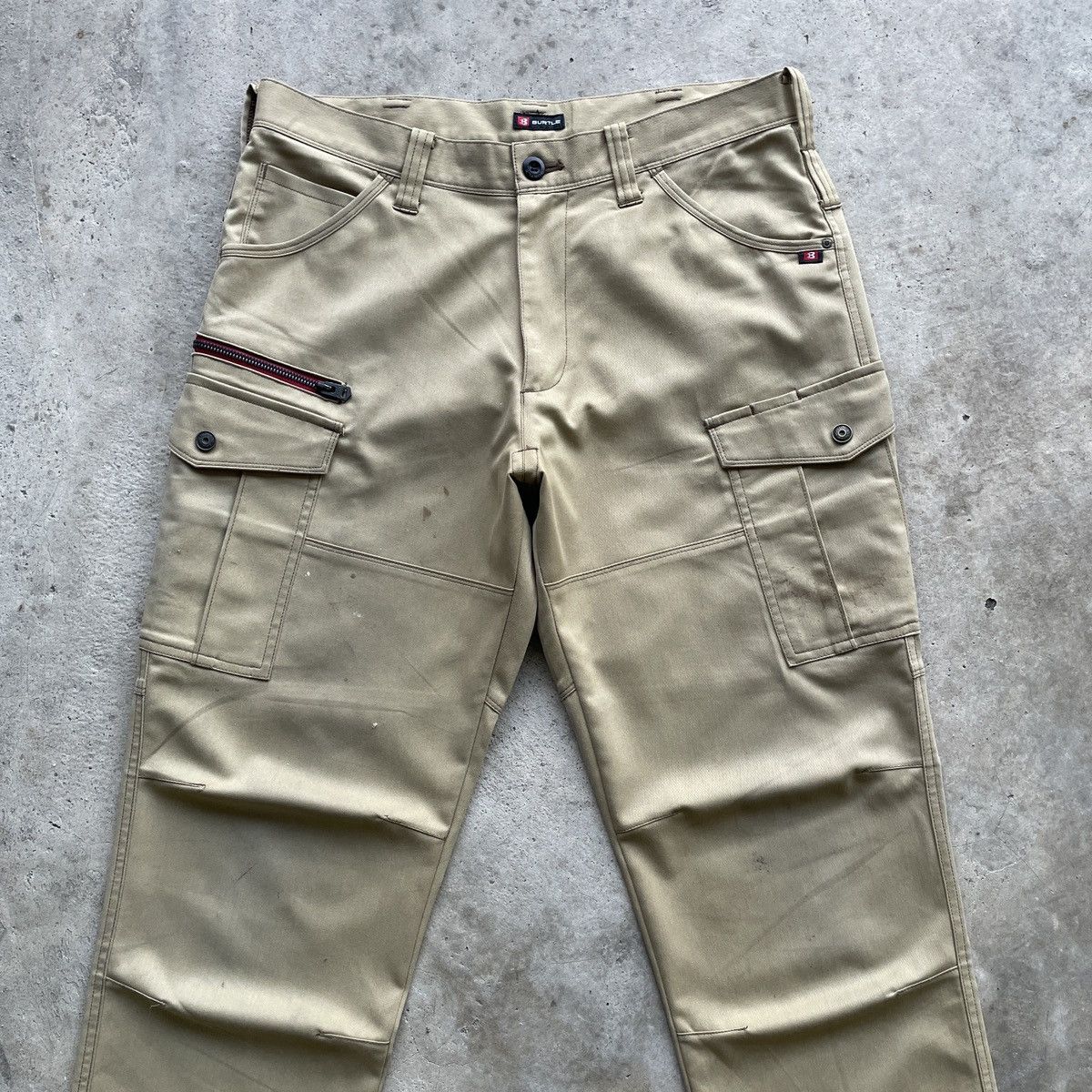 Japanese Brand Japanese Brand Dirty Multipocket Cargo Pants Workwear Size US 32 / EU 48 - 3 Thumbnail