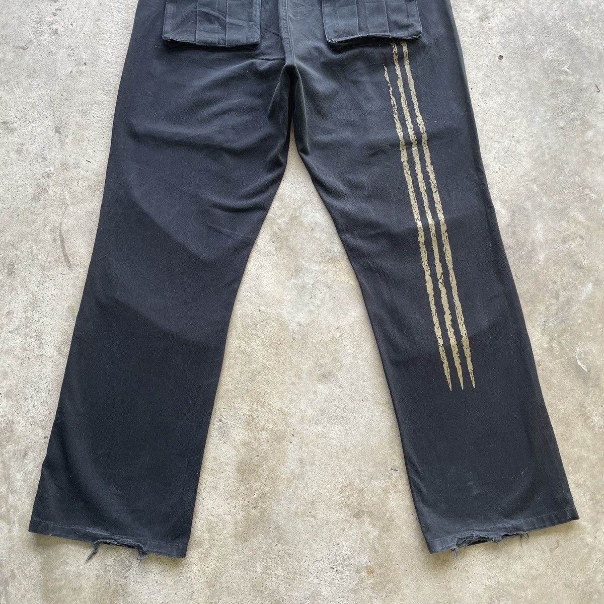 Adidas W34x31.5🔥 Adidas Bush Pocket Black Trousers Pants Casual Size US 34 / EU 50 - 11 Thumbnail