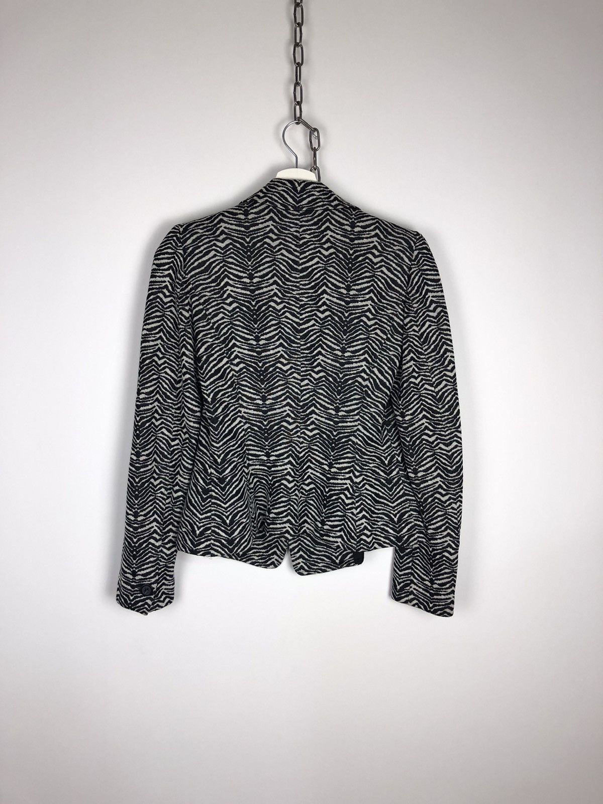 Armani Armani Collezioni Italy Ladies’ Zebra Blazer Jacket Size 40 Size S / US 4 / IT 40 - 6 Thumbnail