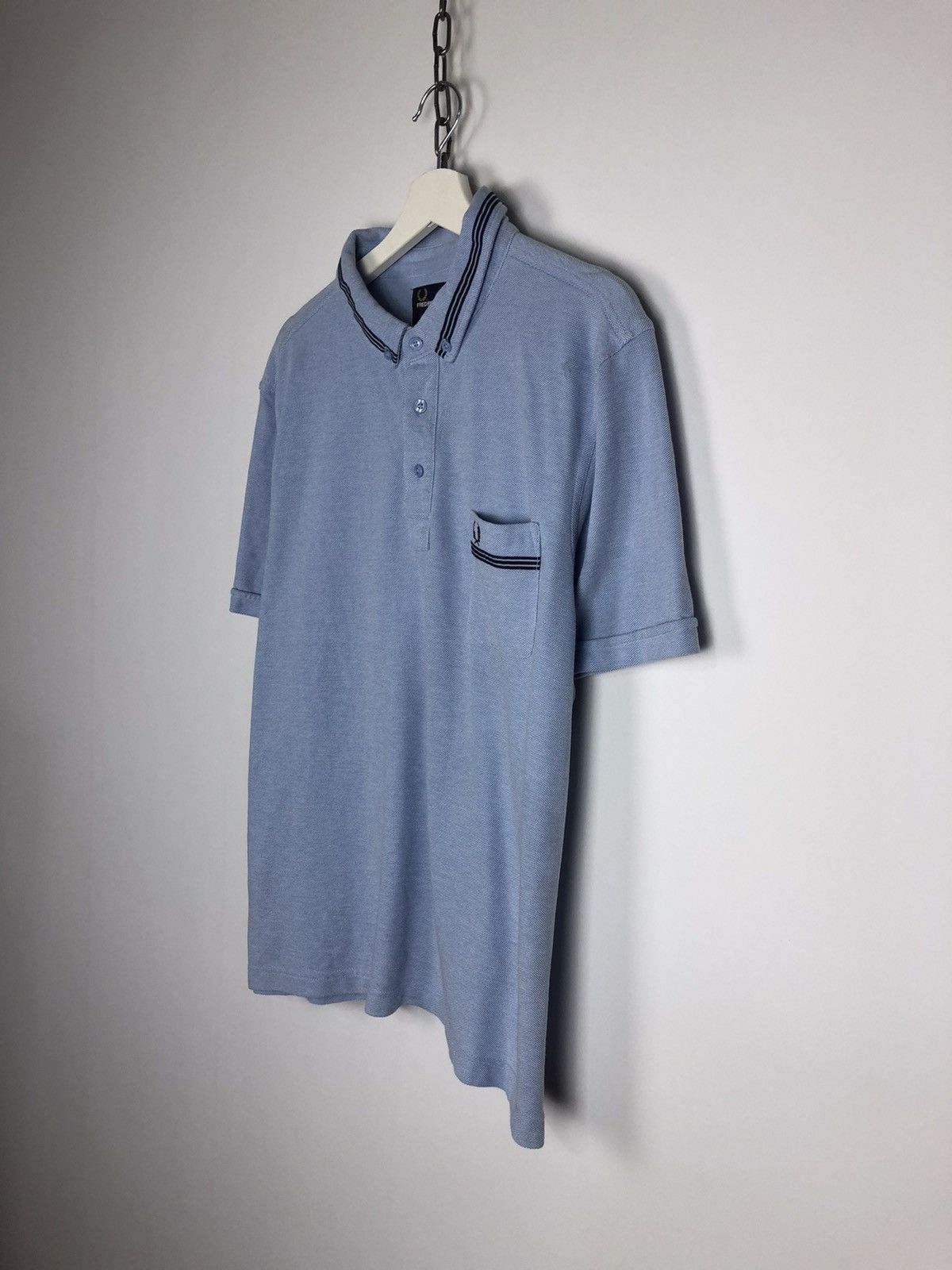 Fred Perry Fred Perry Basic Polo T-Shirt Slim Fit Blue Size XXL Size US XXL / EU 58 / 5 - 5 Thumbnail