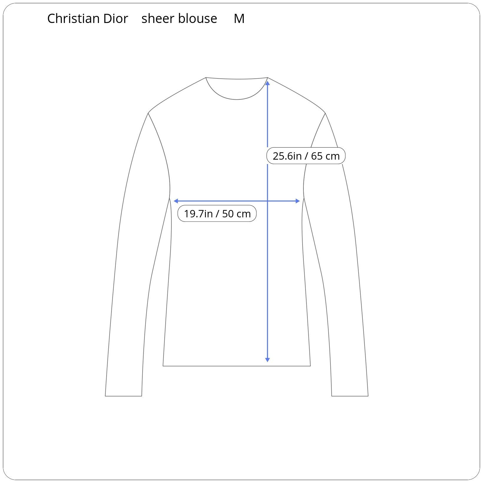Dior ⚡️QUICK SALE⚡️ 1980s' Christian Dior Silver Sheer Blouse Size M / US 6-8 / IT 42-44 - 6 Thumbnail
