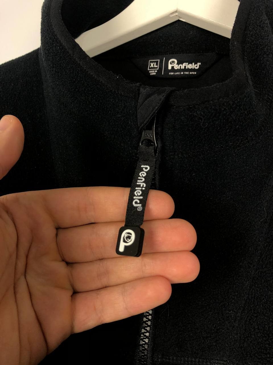 Penfield PENFIELD BLACK FLEECE JACKET ZIP NYLON POCKET XL Size US XL / EU 56 / 4 - 7 Thumbnail
