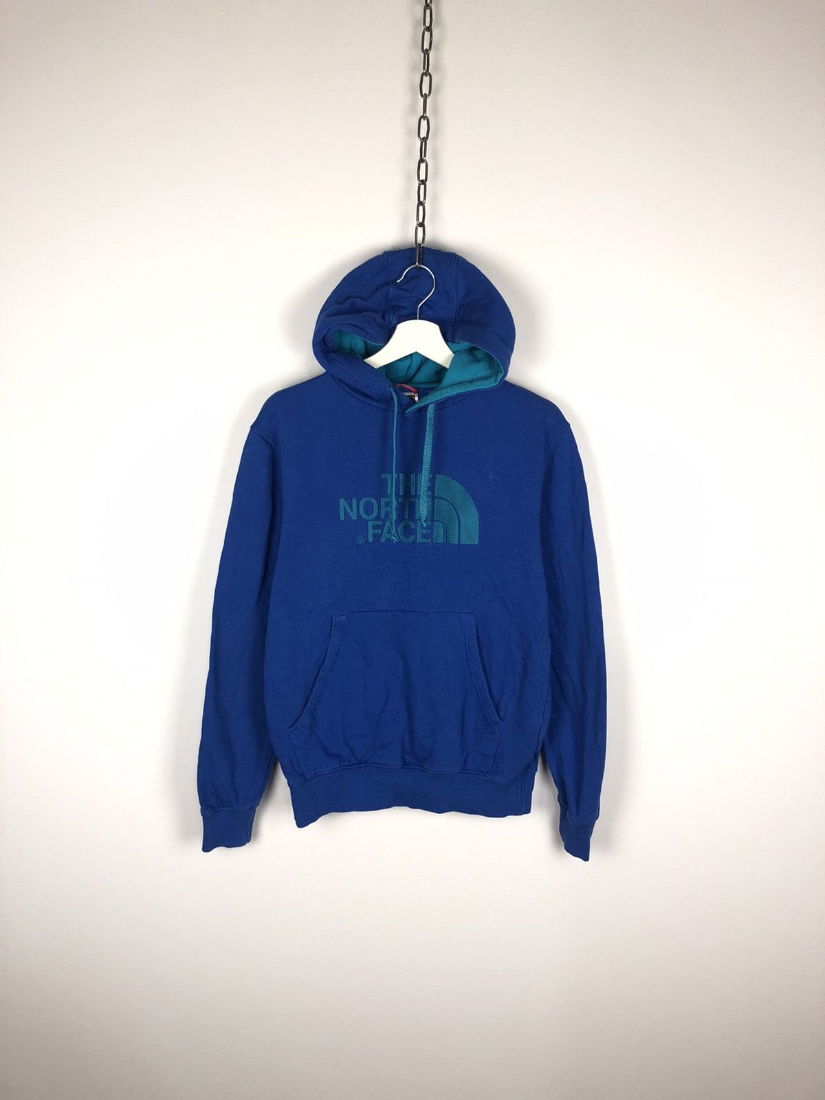 The North Face The North Face Hoodie Big Center Logo Outdoor Pullover Blue Size US S / EU 44-46 / 1 - 1 Thumbnail