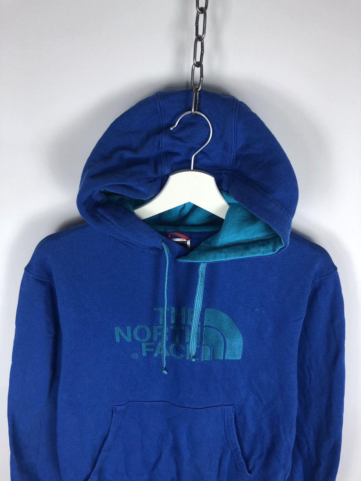 The North Face The North Face Hoodie Big Center Logo Outdoor Pullover Blue Size US S / EU 44-46 / 1 - 2 Thumbnail