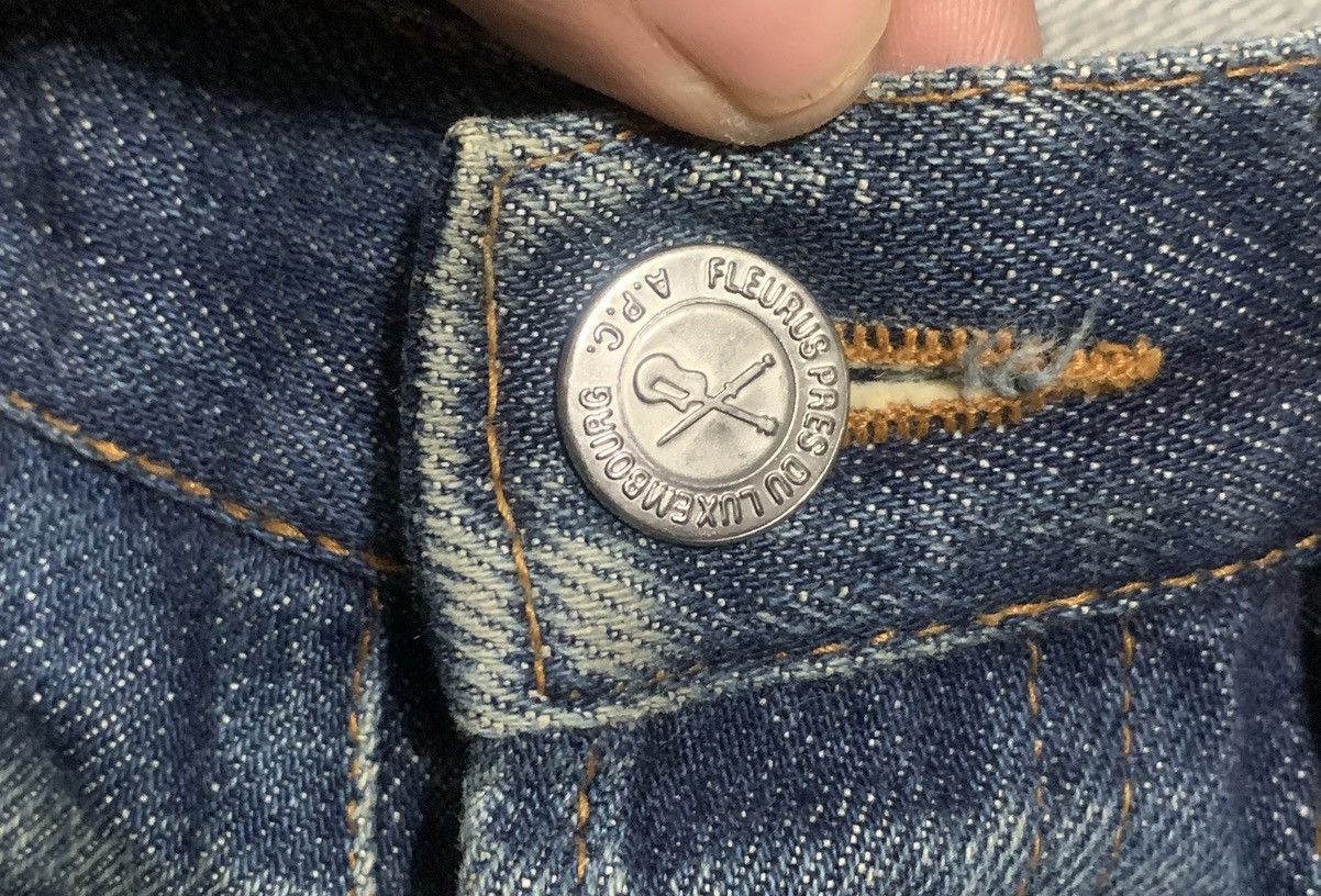 A.P.C. Vintage Japanese Brand A.P.C Rue De Fleurus Paris Jeans Size US 30 / EU 46 - 4 Thumbnail