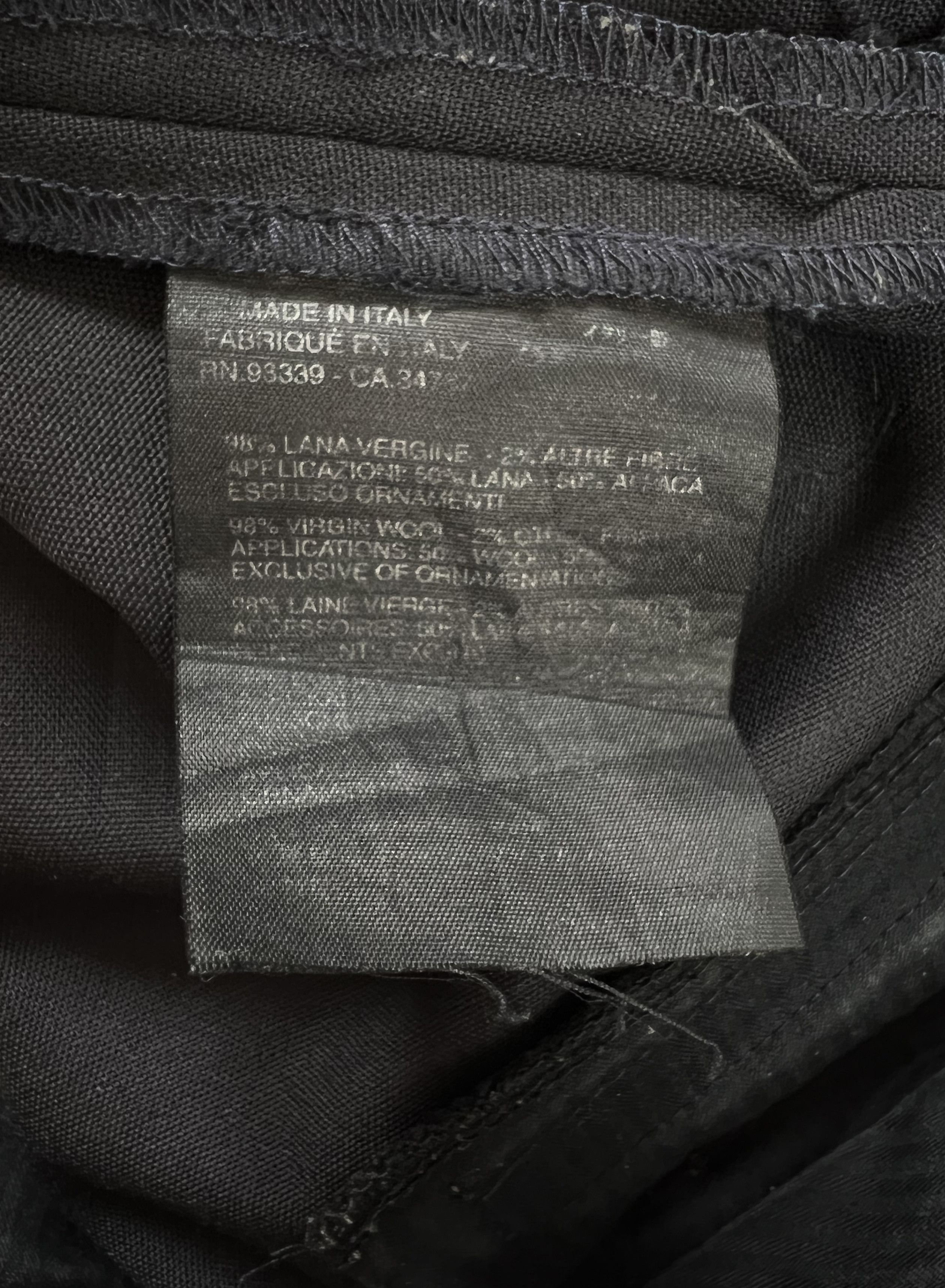 Prada ⚡️QUICK SALE⚡️2000's Prada Pants Trousers Crochet Belt Size 28" / US 6 / IT 42 - 5 Thumbnail