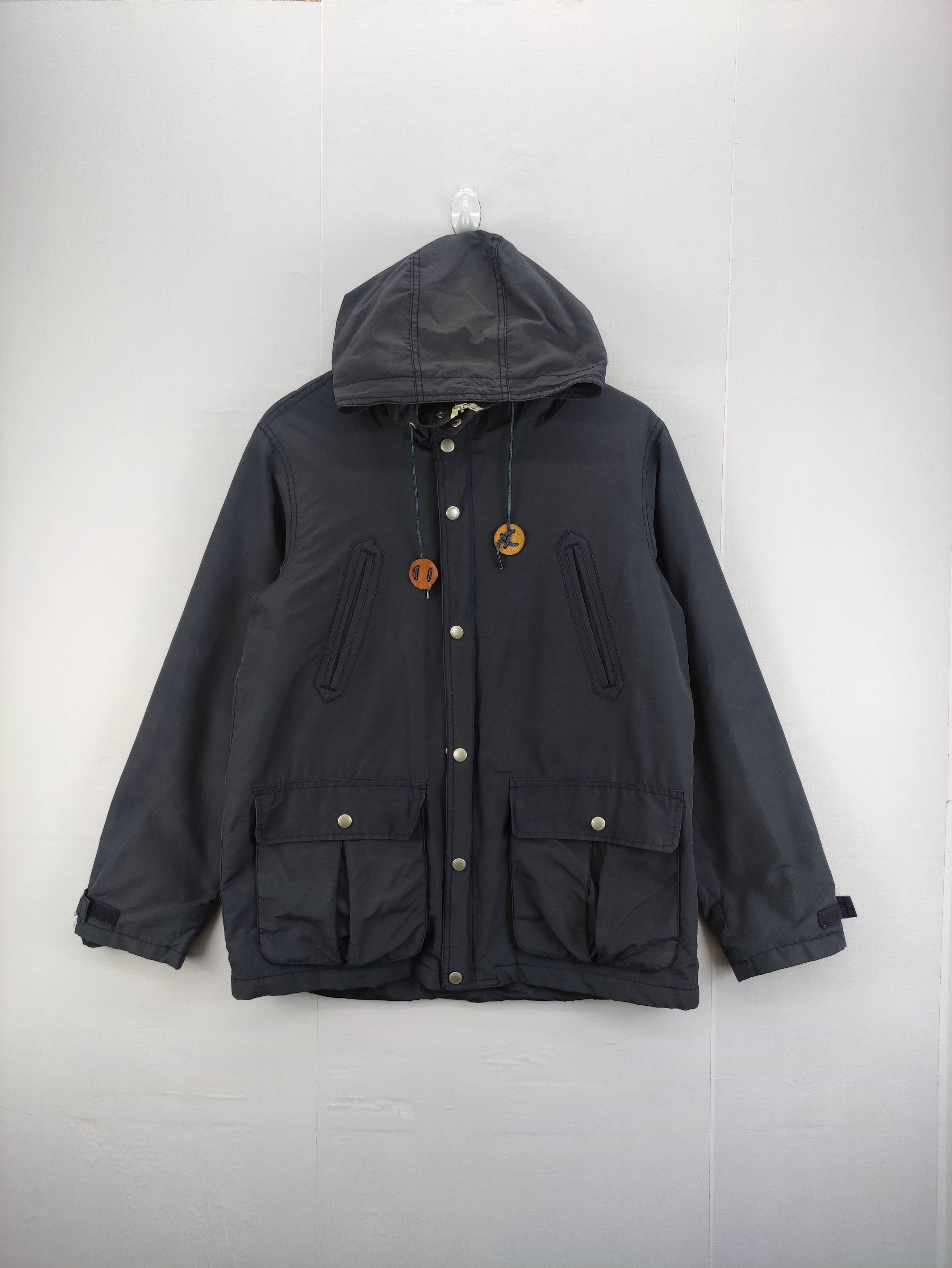 image of Vintage C.mountaineering Jacket Lining Sherpa Hoodie, Men's (Size Medium)
