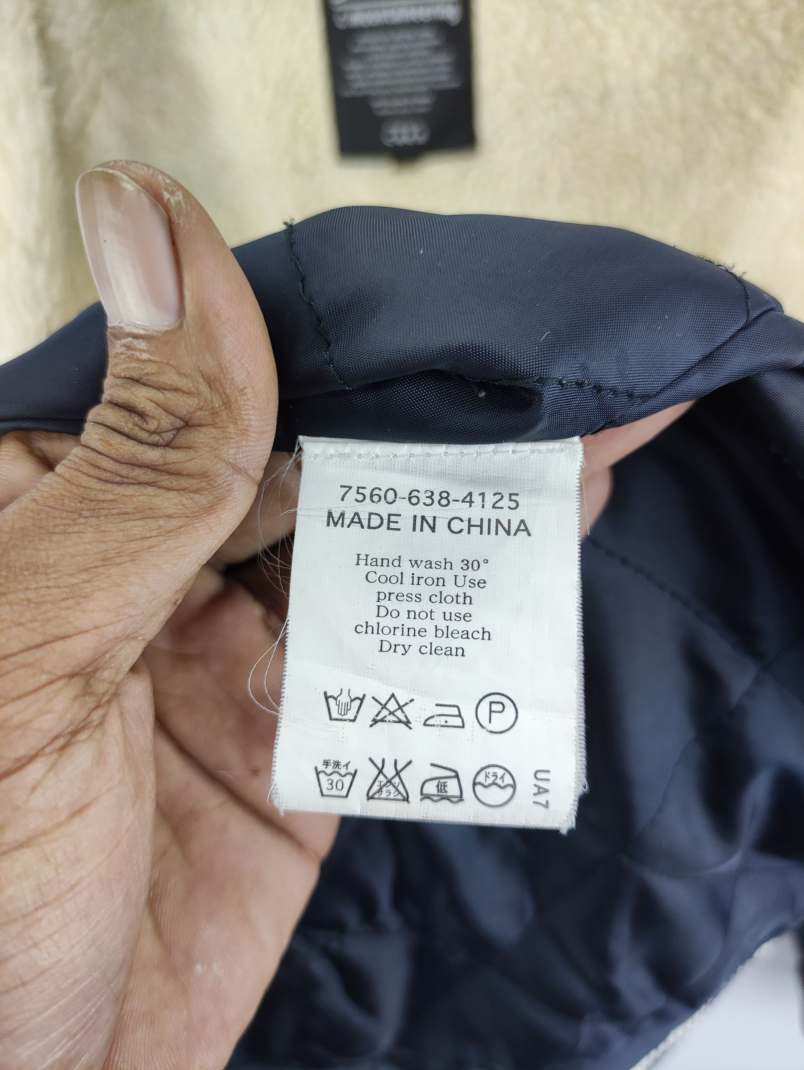 Japanese Brand Vintage C.Mountaineering Jacket Lining Sherpa Hoodie Size US M / EU 48-50 / 2 - 6 Thumbnail