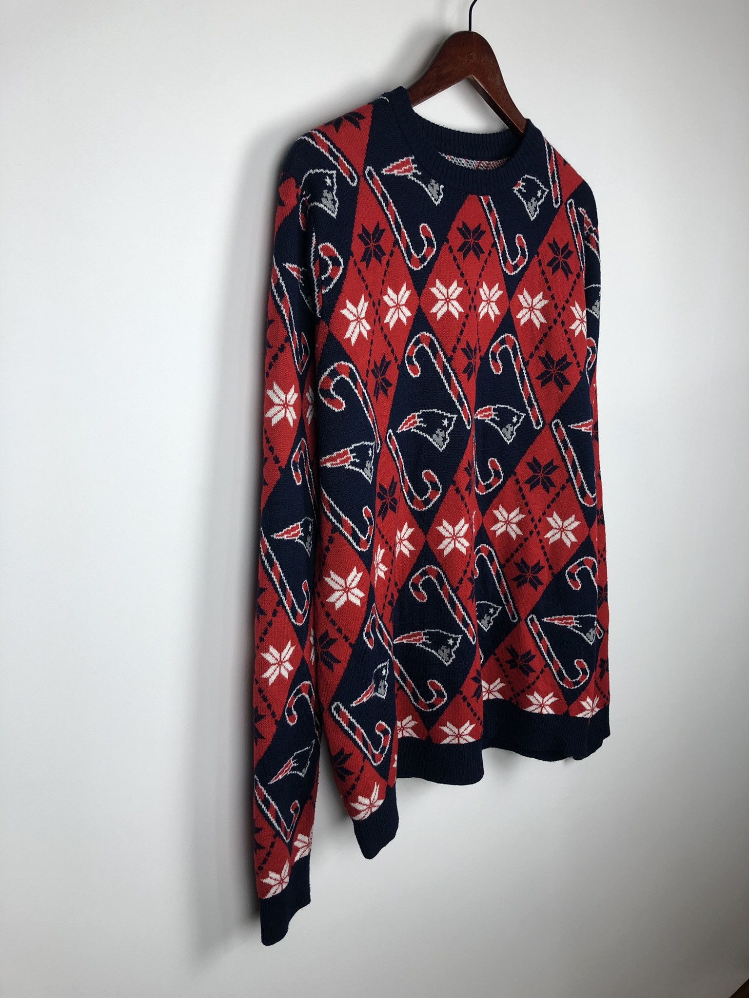 New England Outerwear NFL New England Patriots Monogram Sweater Jumper XL Size US XL / EU 56 / 4 - 3 Thumbnail