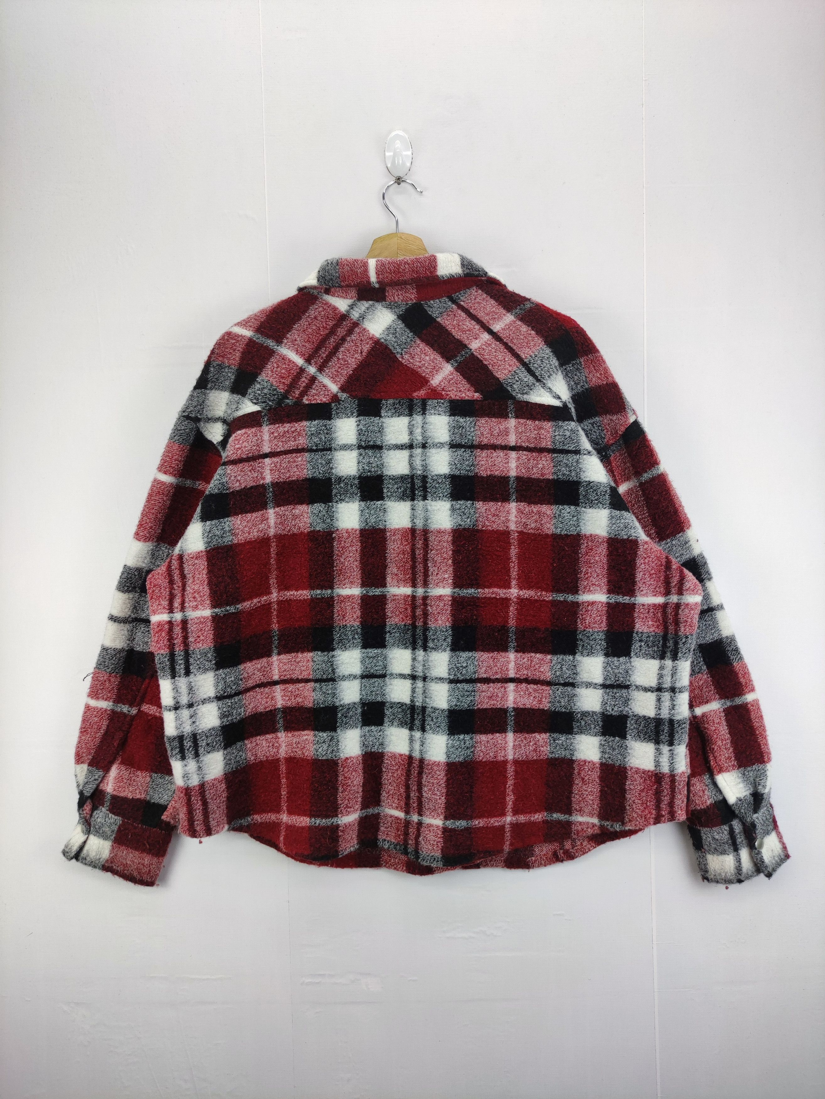 Zara Zara Fleece Snap Button Flannel Size US XXL / EU 58 / 5 - 7 Thumbnail