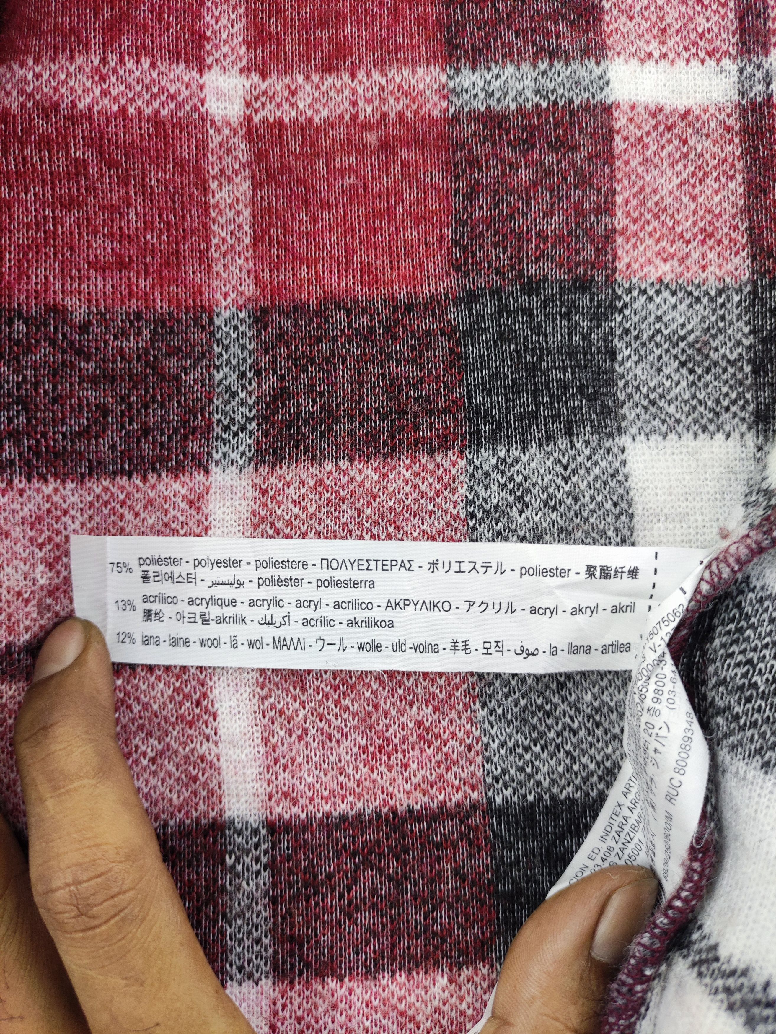 Zara Zara Fleece Snap Button Flannel Size US XXL / EU 58 / 5 - 5 Thumbnail