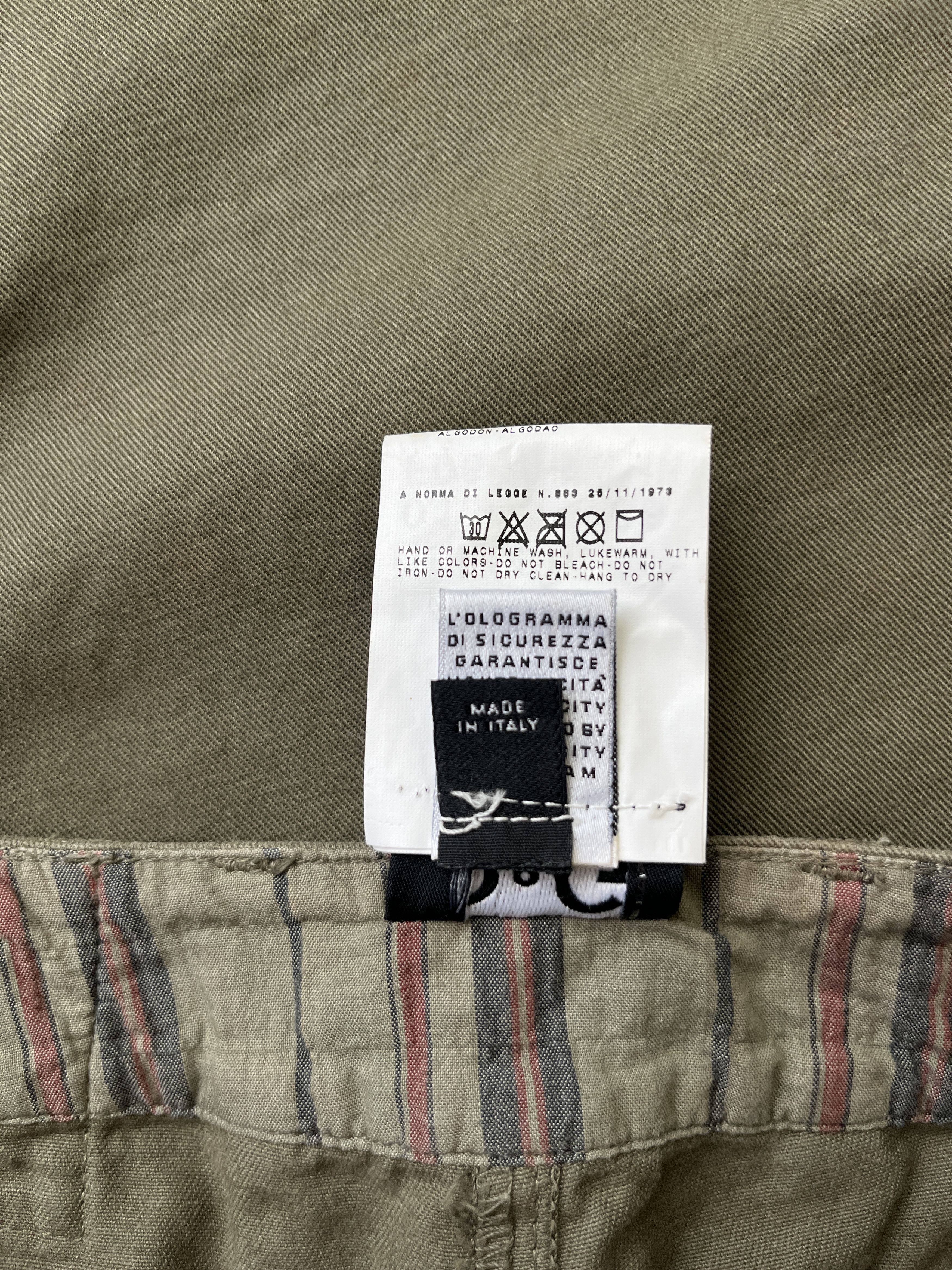 Dolce & Gabbana ⚡️QUICK SALE⚡️Dolce & Gabbana Olive Boot-Cut Pants Trousers Size 27" / US 4 / IT 40 - 5 Thumbnail