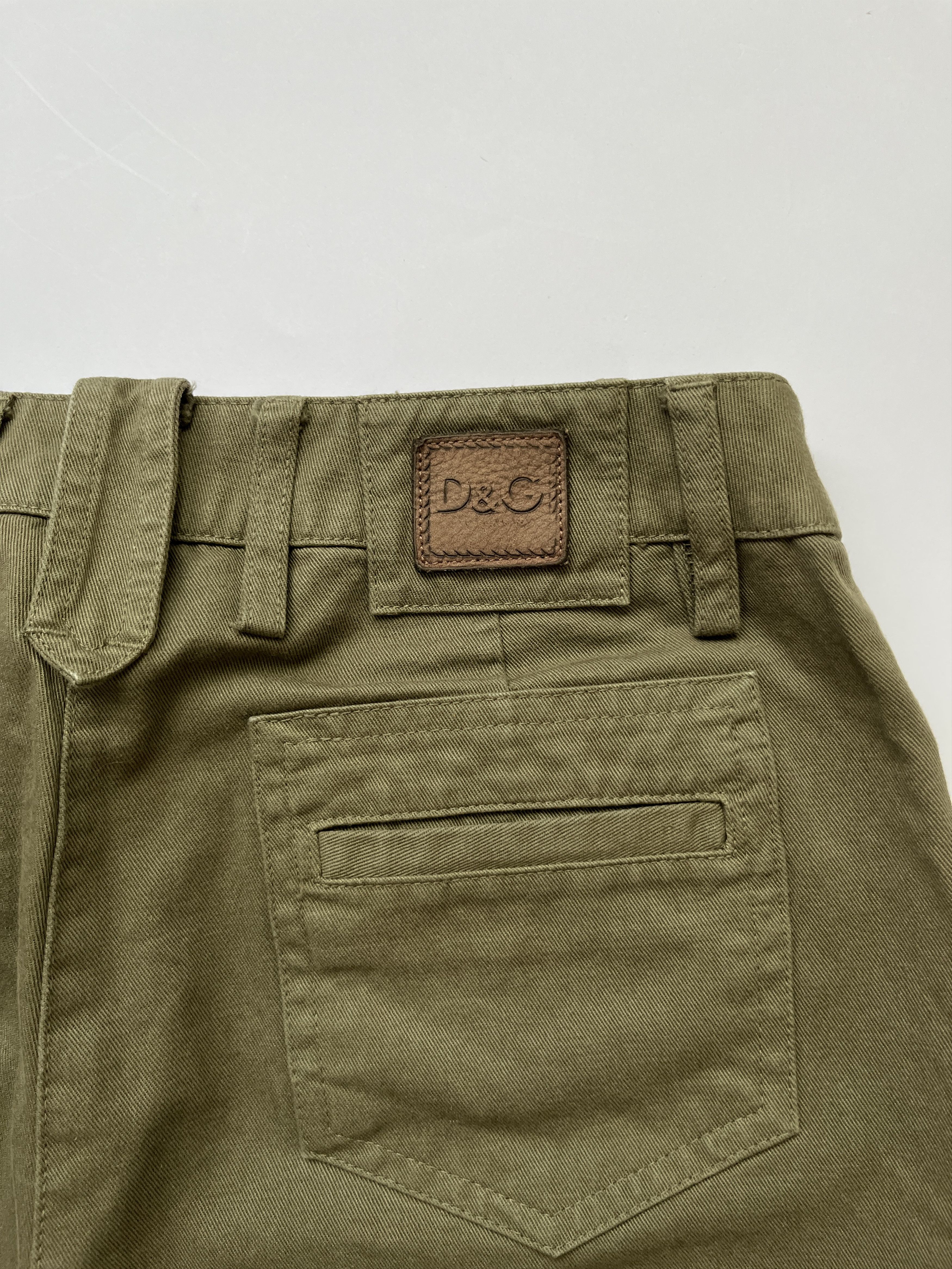 Dolce & Gabbana ⚡️QUICK SALE⚡️Dolce & Gabbana Olive Boot-Cut Pants Trousers Size 27" / US 4 / IT 40 - 3 Thumbnail