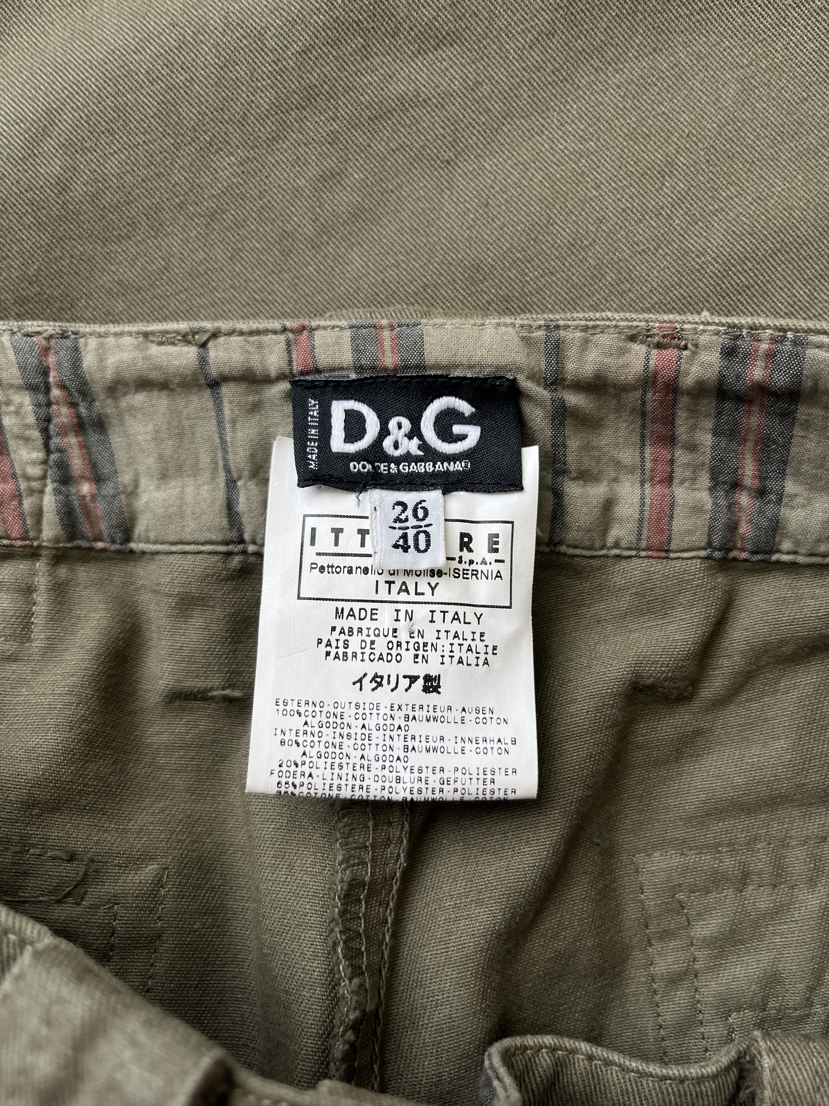 Dolce & Gabbana ⚡️QUICK SALE⚡️Dolce & Gabbana Olive Boot-Cut Pants Trousers Size 27" / US 4 / IT 40 - 4 Thumbnail