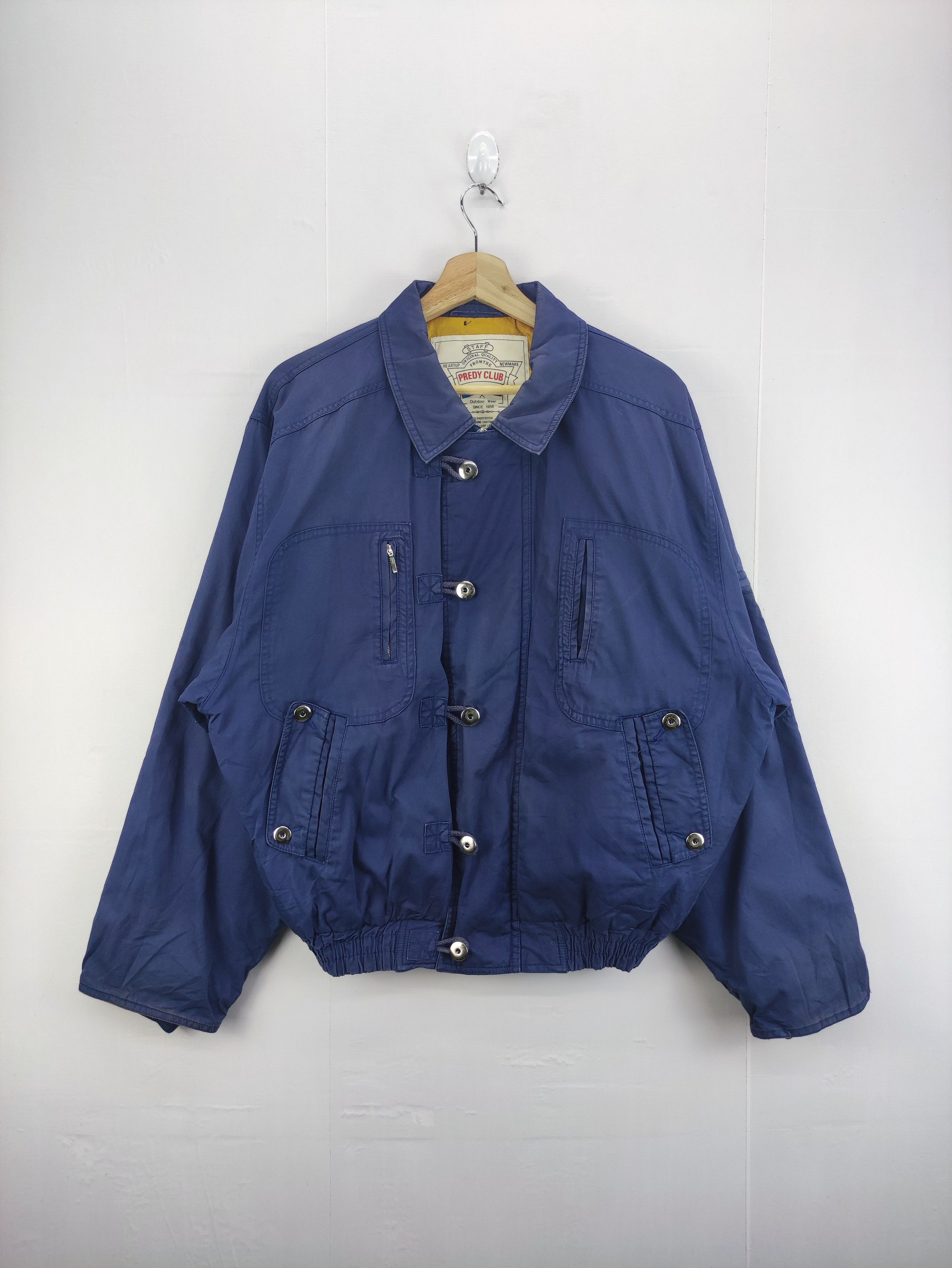 Japanese Brand Vintage Pregldy Club Jacket Zipper Big Logo Size US M / EU 48-50 / 2 - 1 Thumbnail