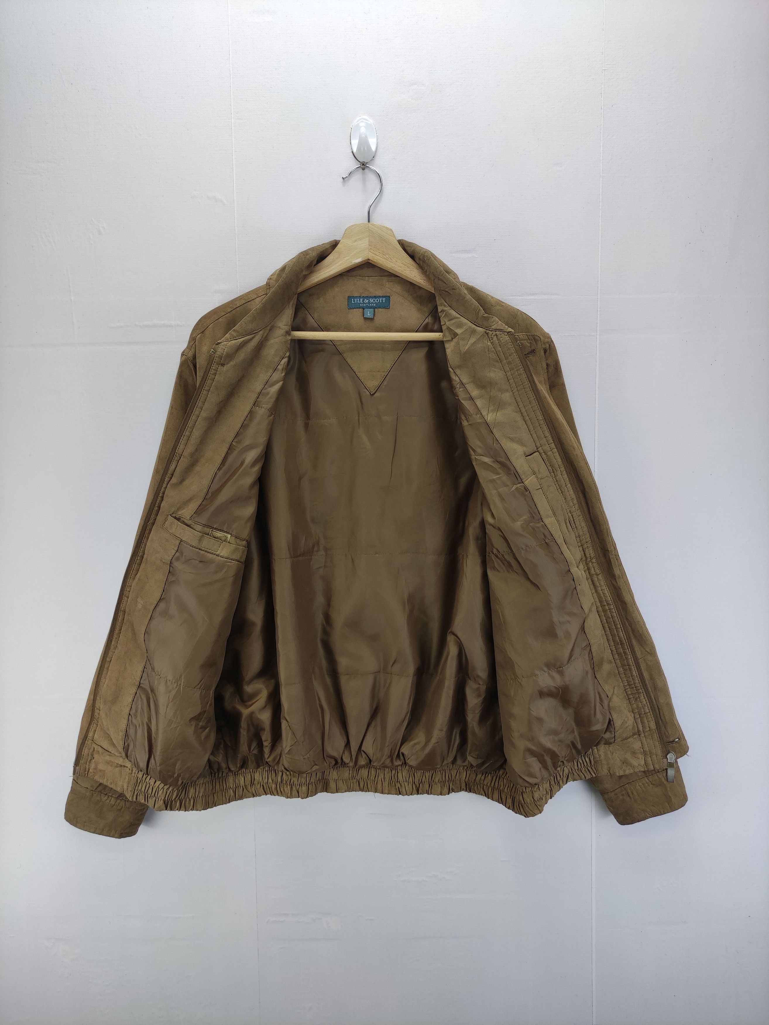 Lyle & Scott Vintage Lyle & Scott Casual Jacket Zipper Size US L / EU 52-54 / 3 - 4 Thumbnail