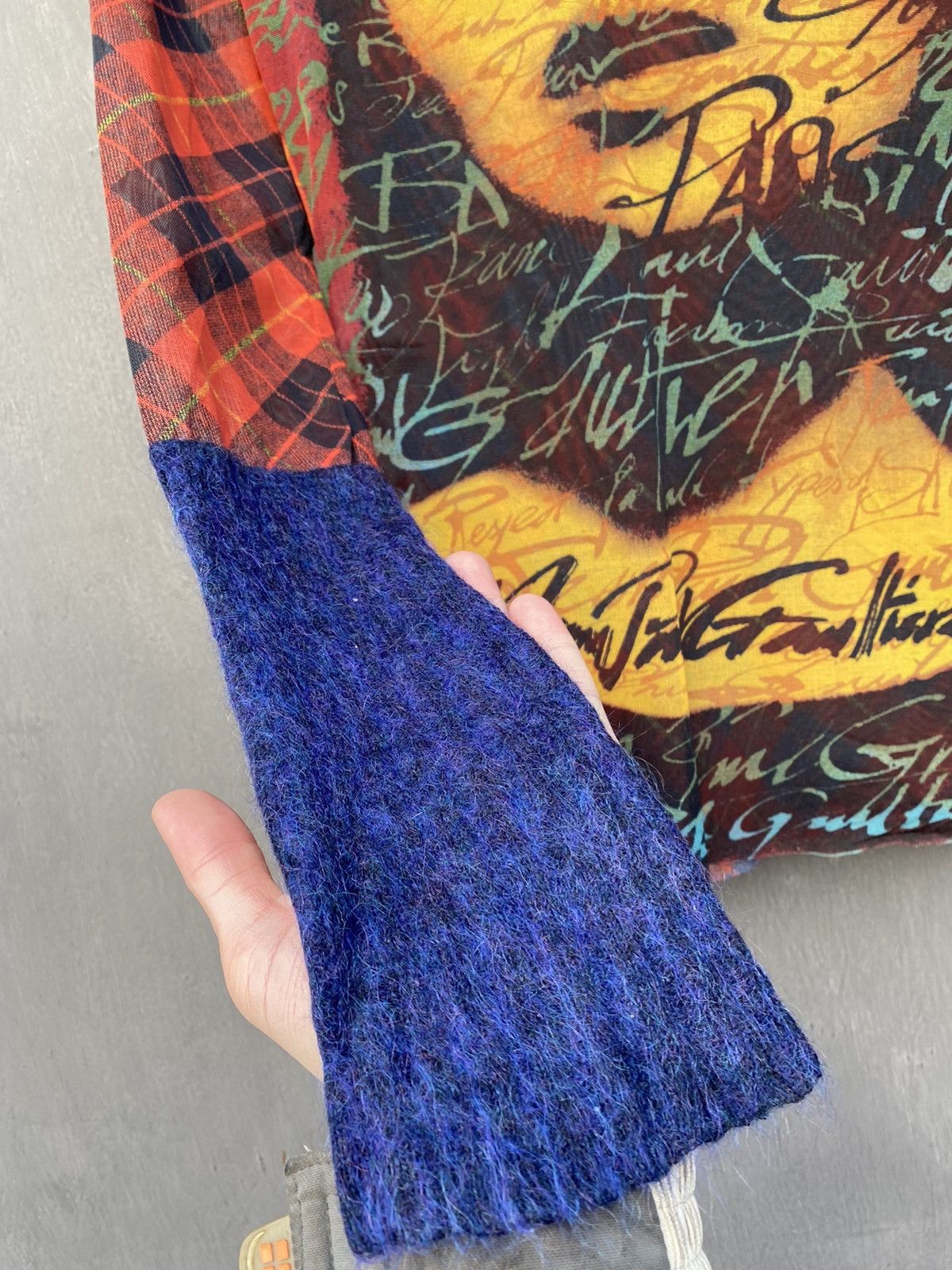 Jean Paul Gaultier Jean Paul Gaultier Vintage face mesh Rare size 40 Size S / US 4 / IT 40 - 7 Thumbnail