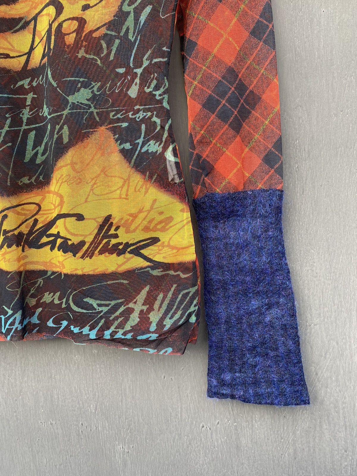 Jean Paul Gaultier Jean Paul Gaultier Vintage face mesh Rare size 40 Size S / US 4 / IT 40 - 8 Thumbnail