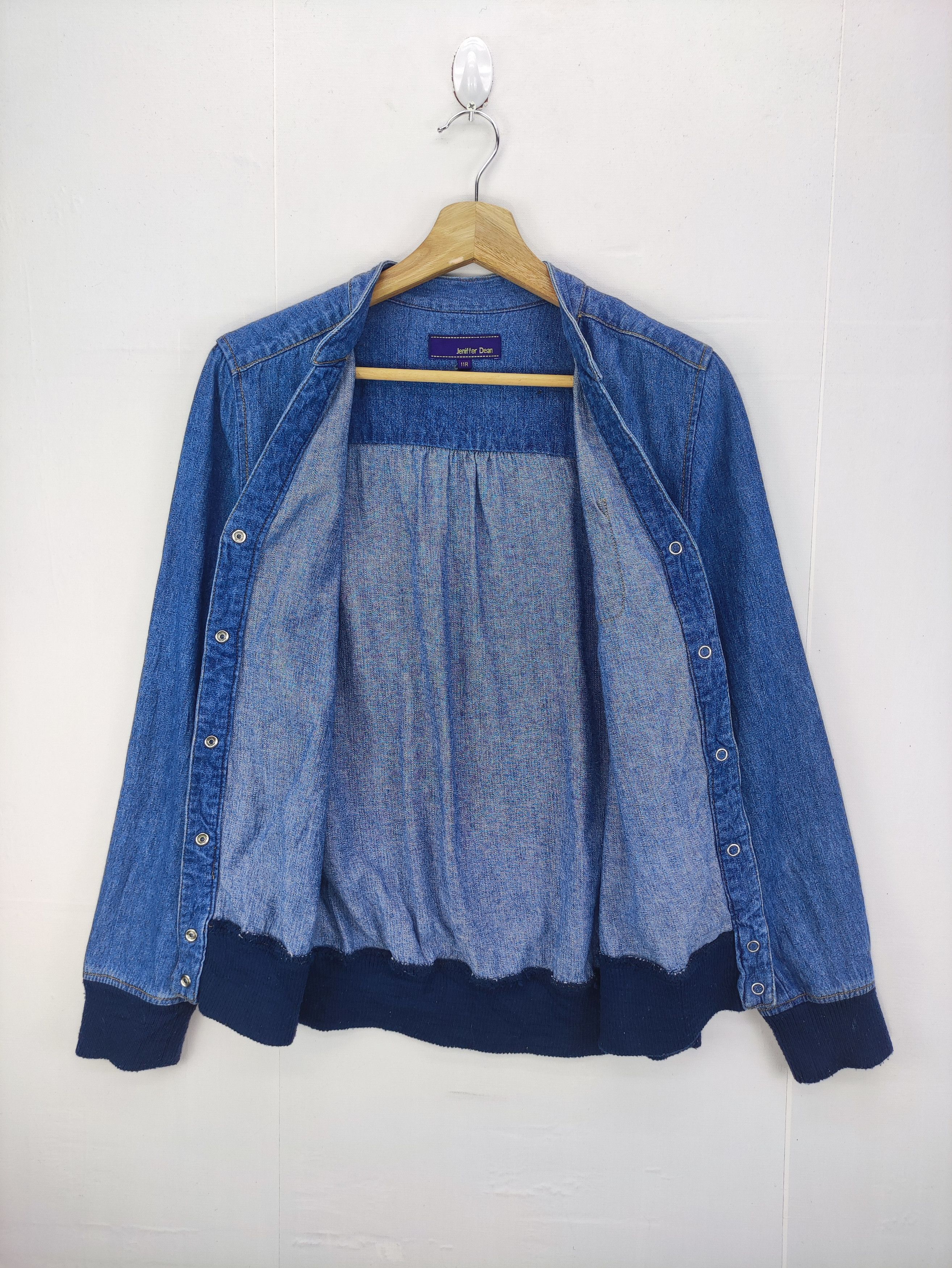 Japanese Brand Vintage Jenifer Dean Jacket Snap Button Size S / US 4 / IT 40 - 3 Thumbnail