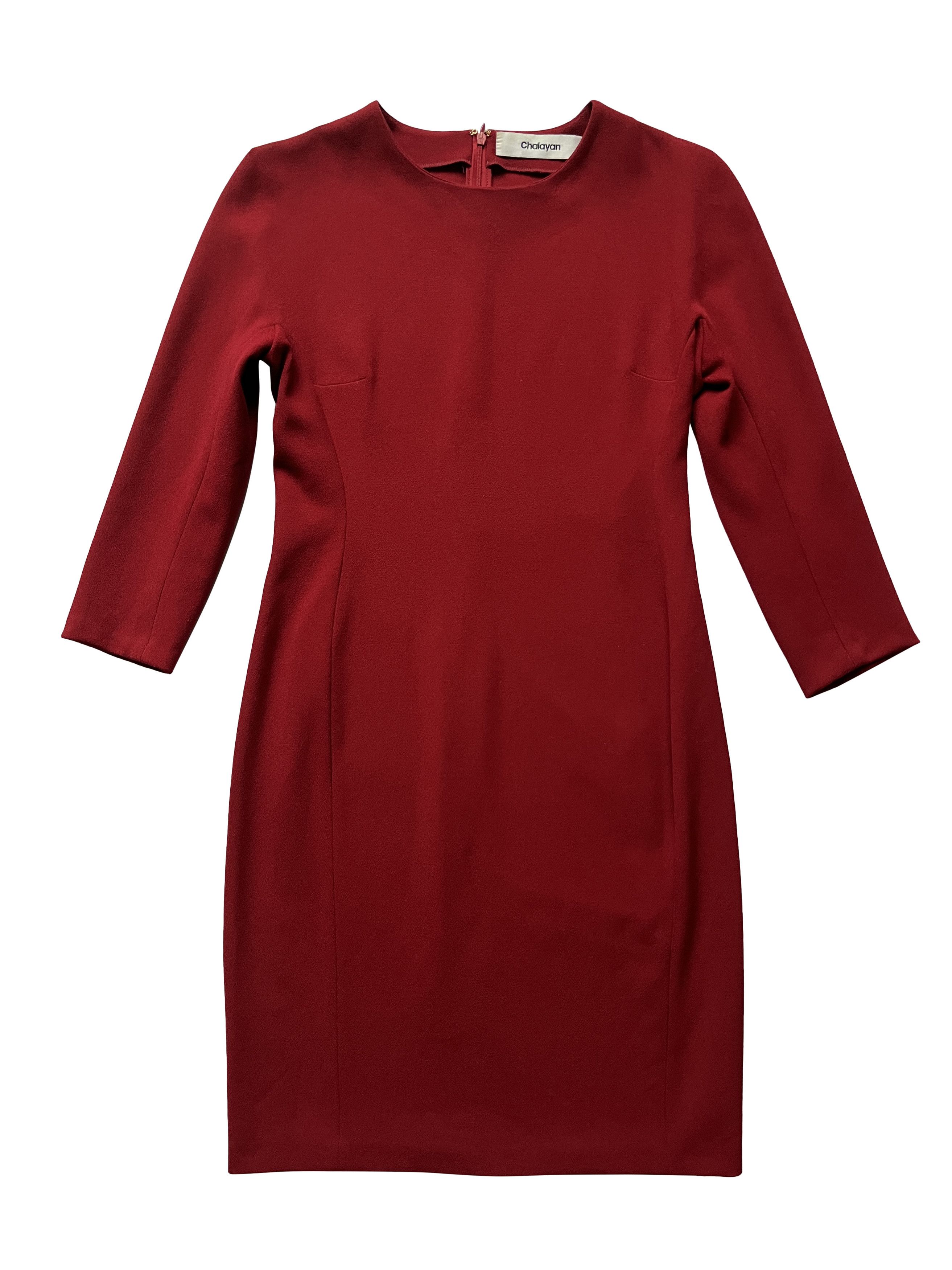 Hussein Chalayan ⚡️QUICK SALE⚡️Hussein Chalayan Dark Red Dress Size M / US 6-8 / IT 42-44 - 1 Thumbnail
