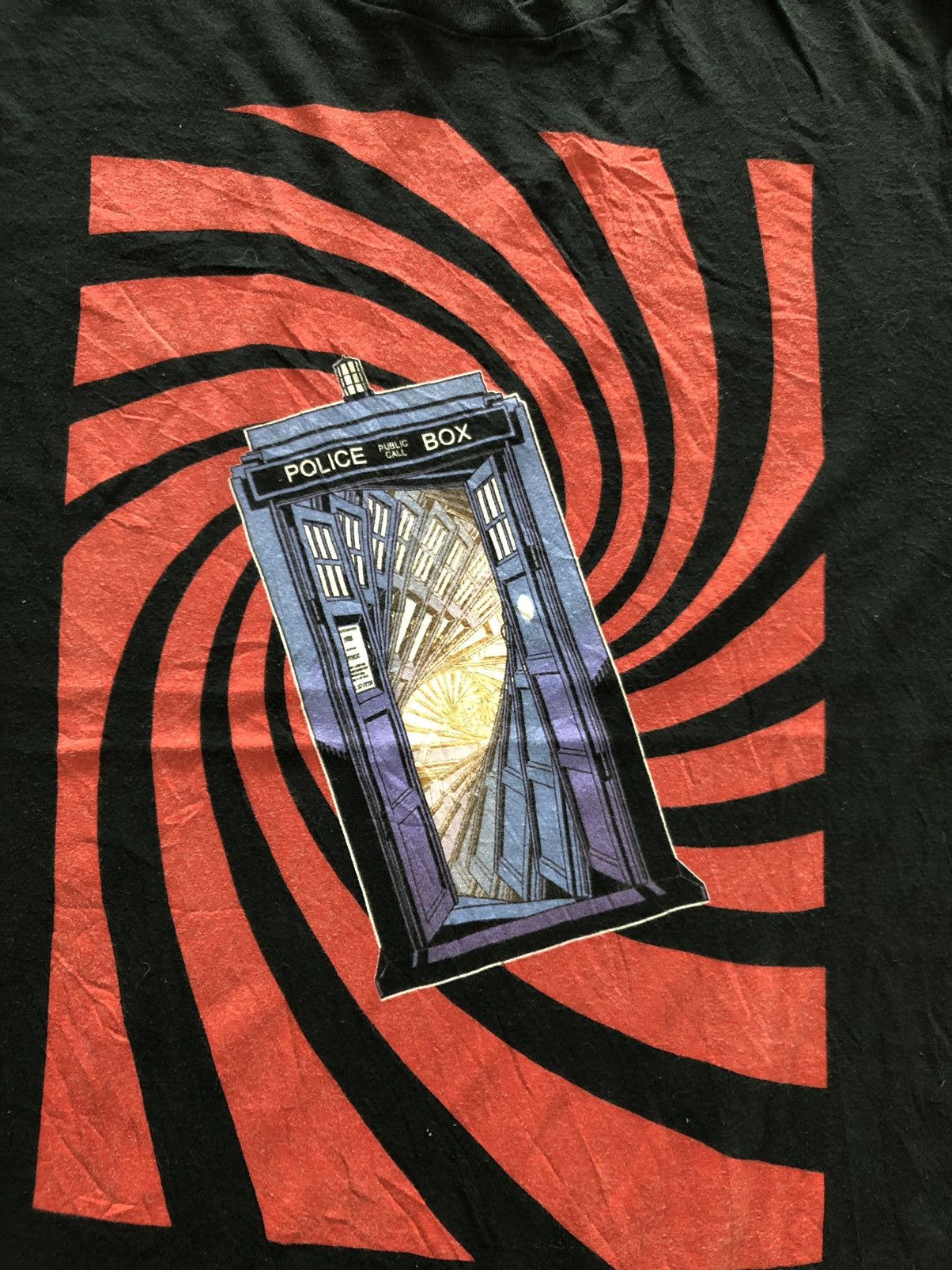 Vintage Doctor Who Magic Phone Box Movie Shirts Size US L / EU 52-54 / 3 - 2 Thumbnail