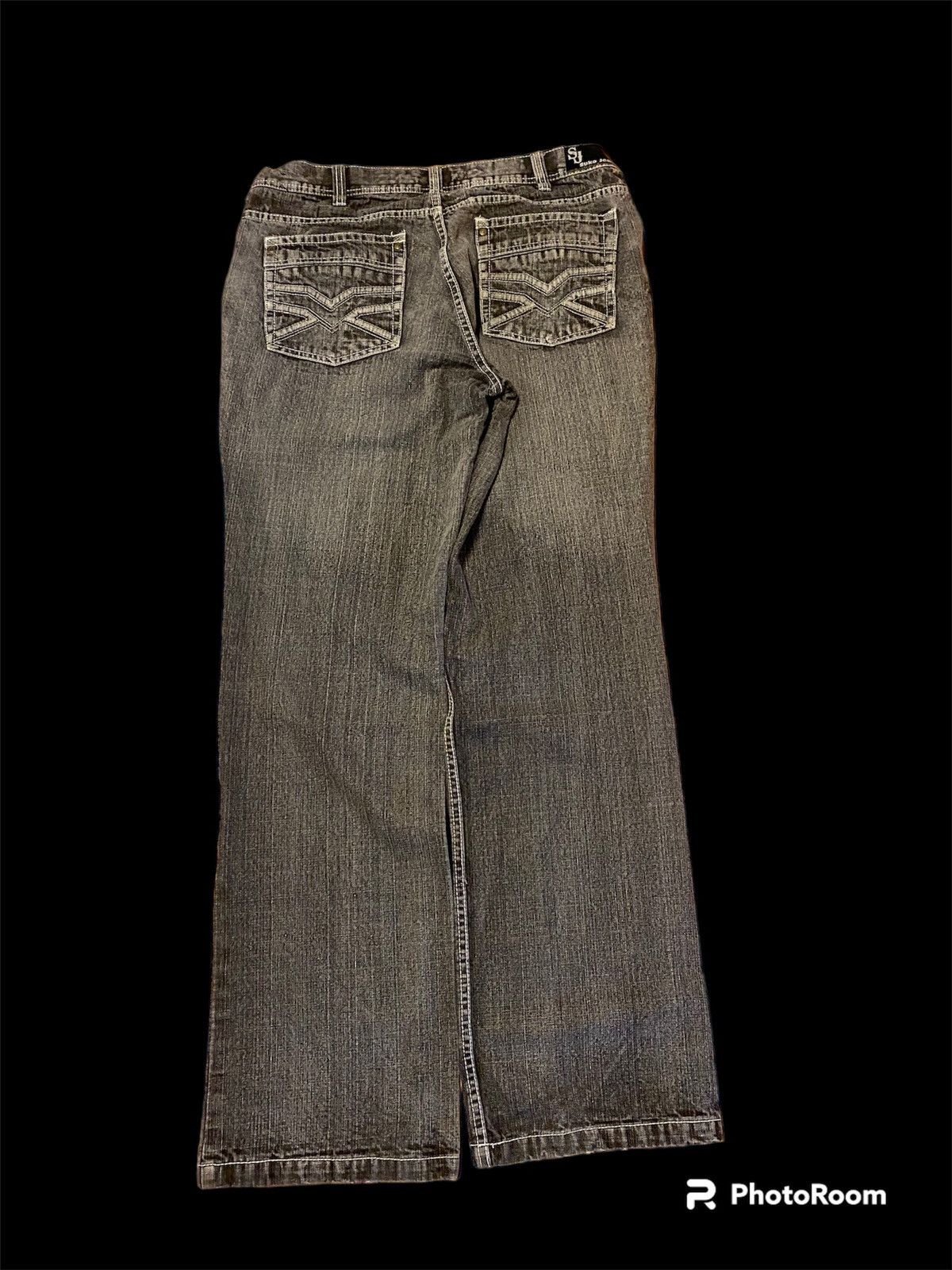 image of Archival Clothing x Vintage Y2K Suko Jeans Archive Style Denim in Grey, Men's (Size 36)