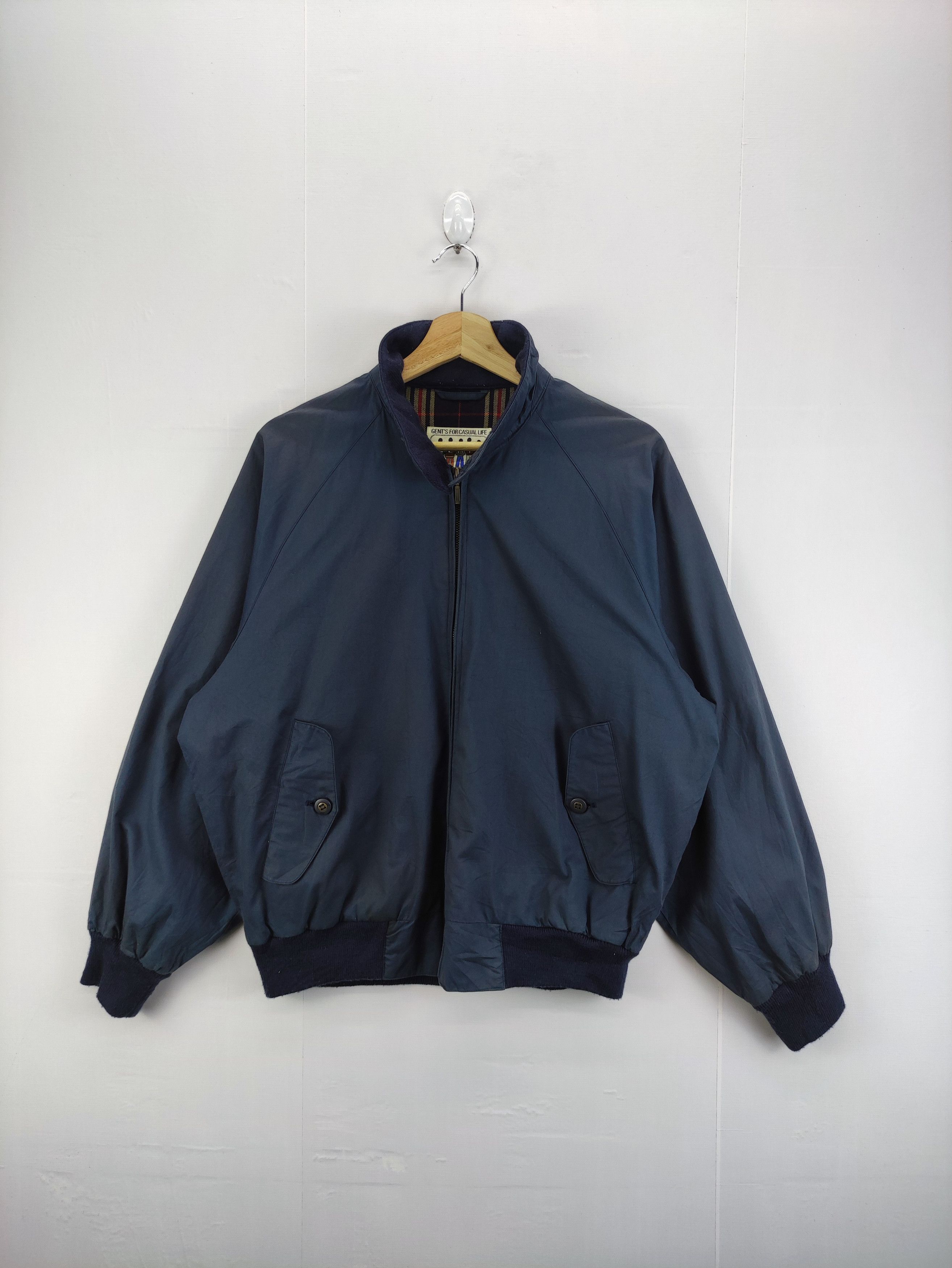 Gents Vintage Gents Casual Jacket Zipper Size US M / EU 48-50 / 2 - 1 Thumbnail