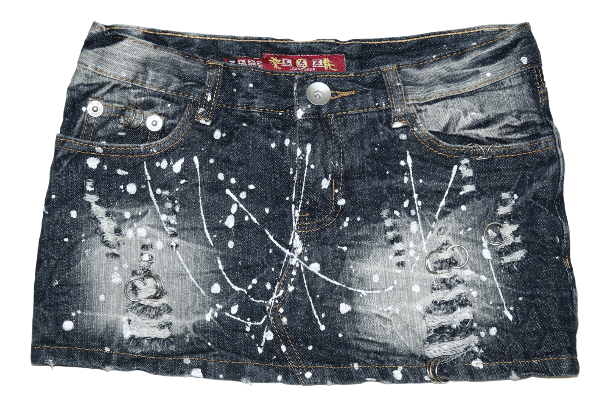 Beauty Beast LZZ jeans by Liz Lisa Doll Seditionaries Punk Mini Skirt Size 28" / US 6 / IT 42 - 1 Thumbnail