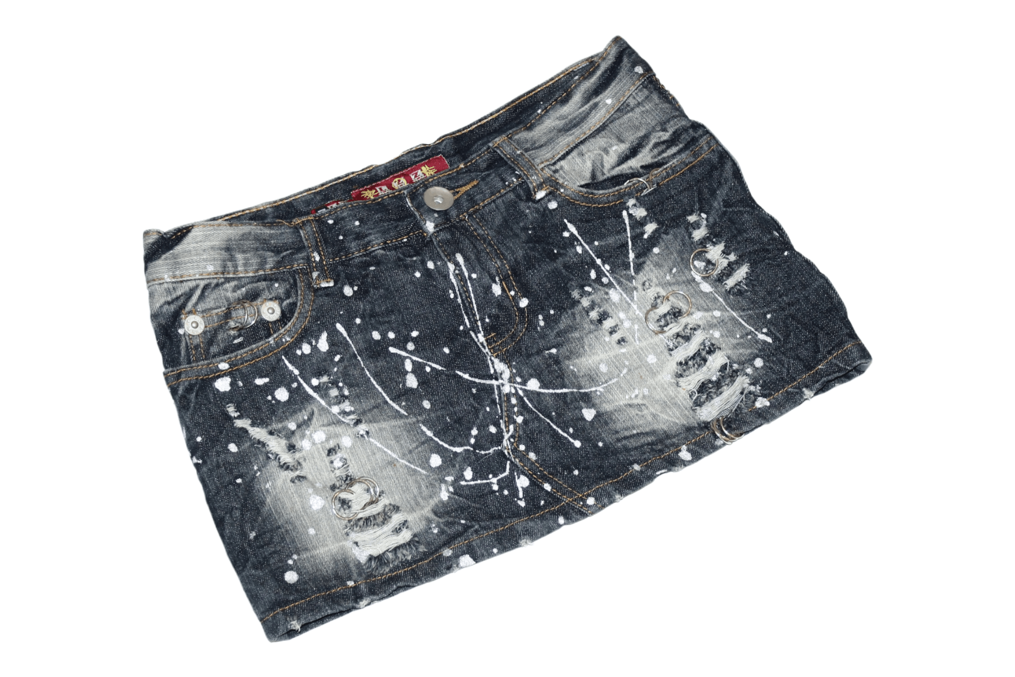 Beauty Beast LZZ jeans by Liz Lisa Doll Seditionaries Punk Mini Skirt Size 28" / US 6 / IT 42 - 2 Thumbnail