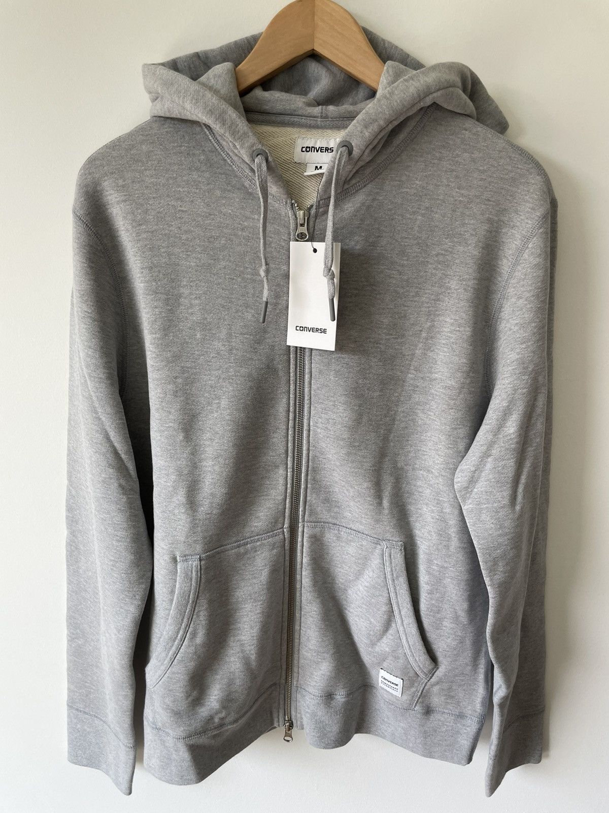 Converse Converse Cons Terry Fleece Zip Up Hooded Sweatshirt Size US M / EU 48-50 / 2 - 1 Thumbnail