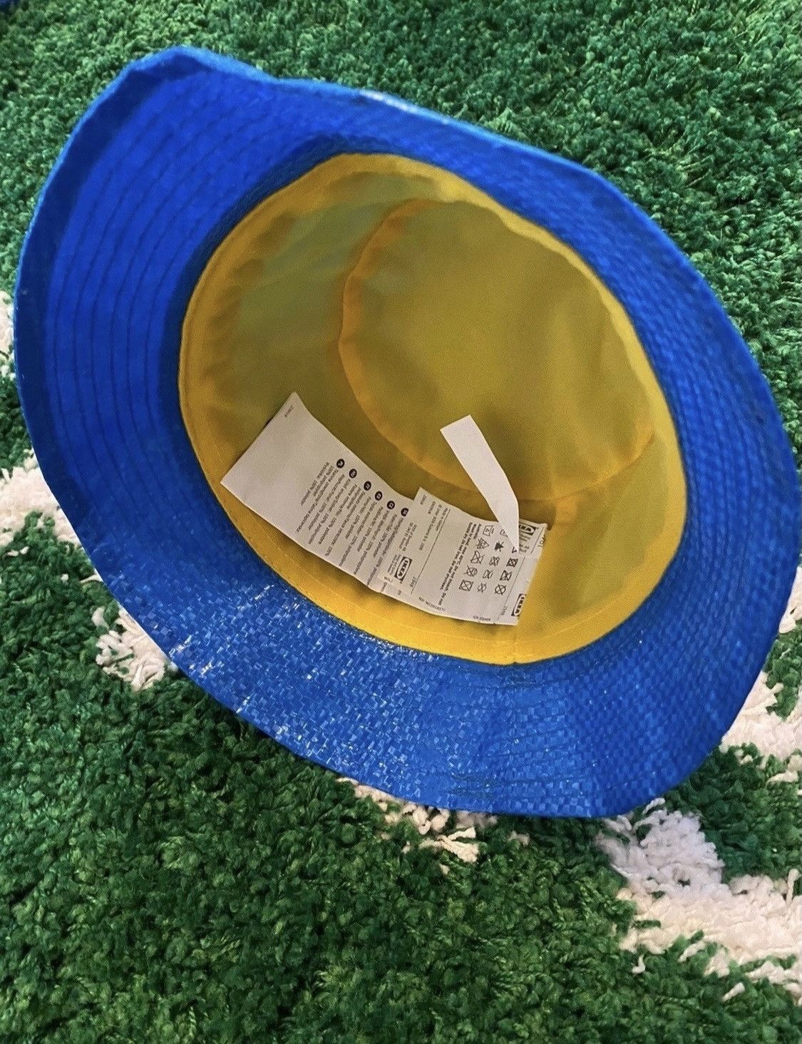Ikea IKEA Knorva Bucket Crusher Hat Blue Size ONE SIZE - 3 Thumbnail